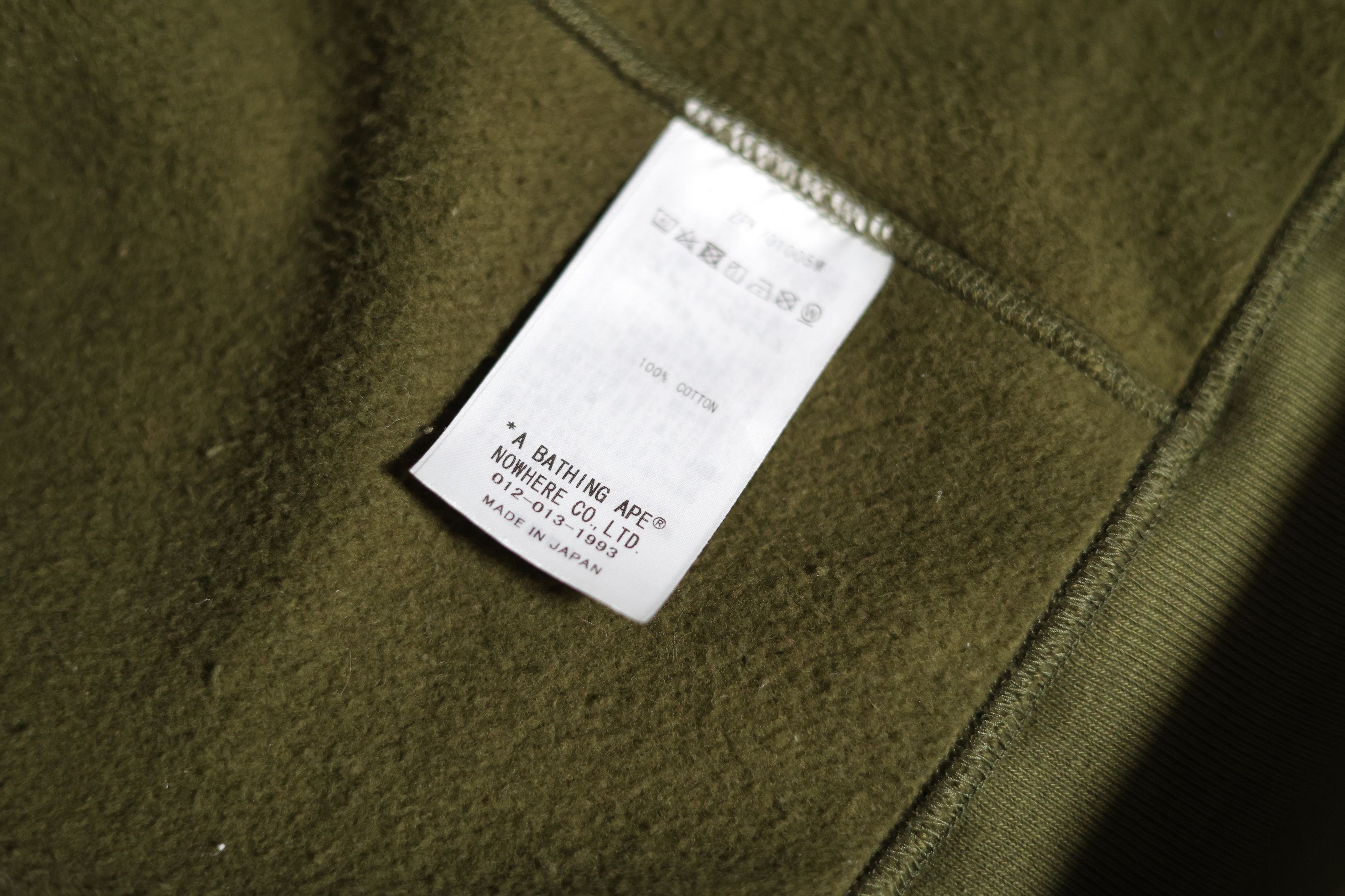 Bape Bape Hoodie Olive/Green Size US M / EU 48-50 / 2 - 7 Thumbnail