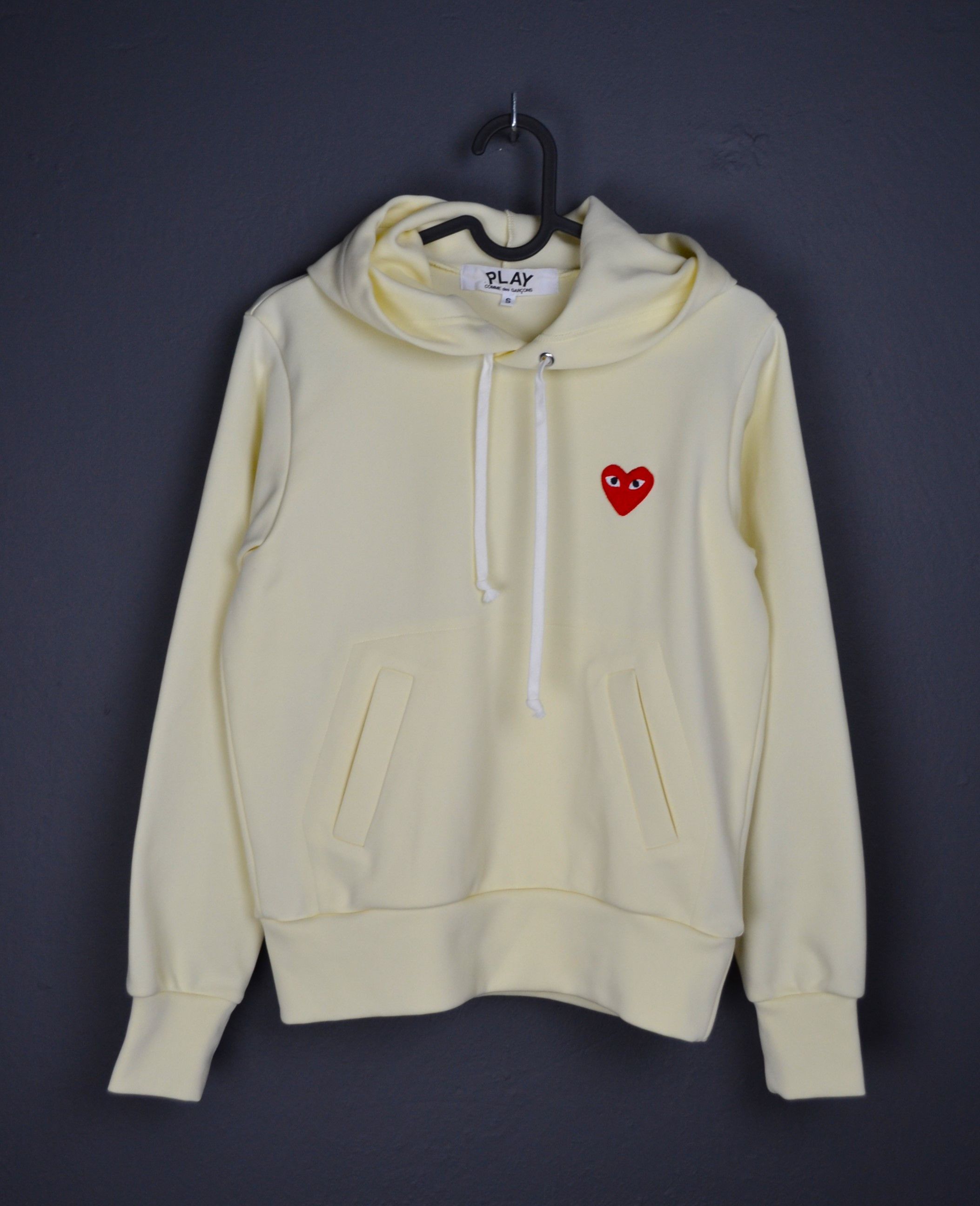 Comme Des Garcons Play Play Hoodie | Grailed