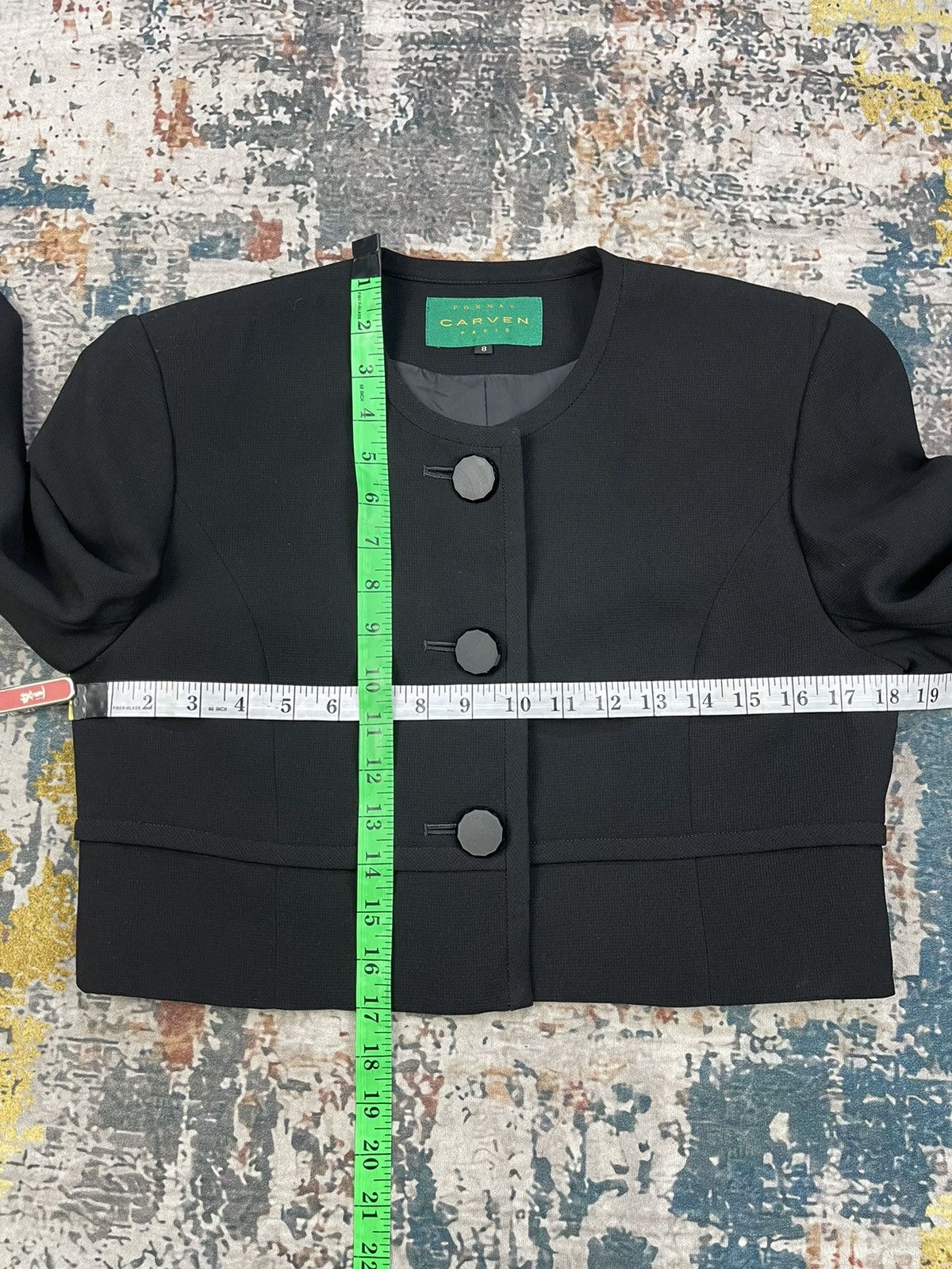 Carven Carven Paris Crop Top Long Sleeve Short Jacket Size M / US 6-8 / IT 42-44 - 9 Thumbnail