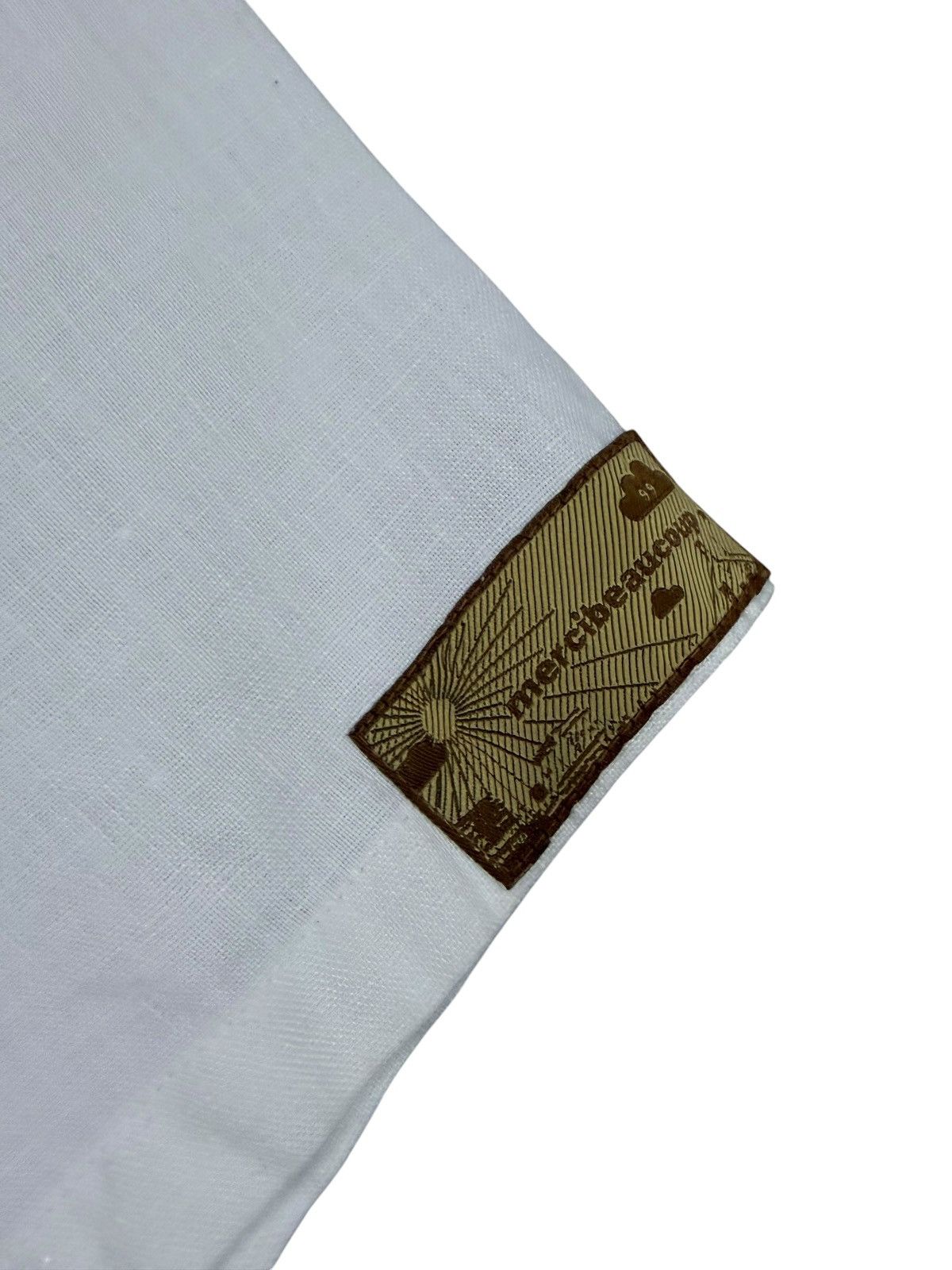 mercibeaucoup Mercibeaucoup,Miyake Design Hybrid Linen Cotton Tee Size US M / EU 48-50 / 2 - 9 Thumbnail