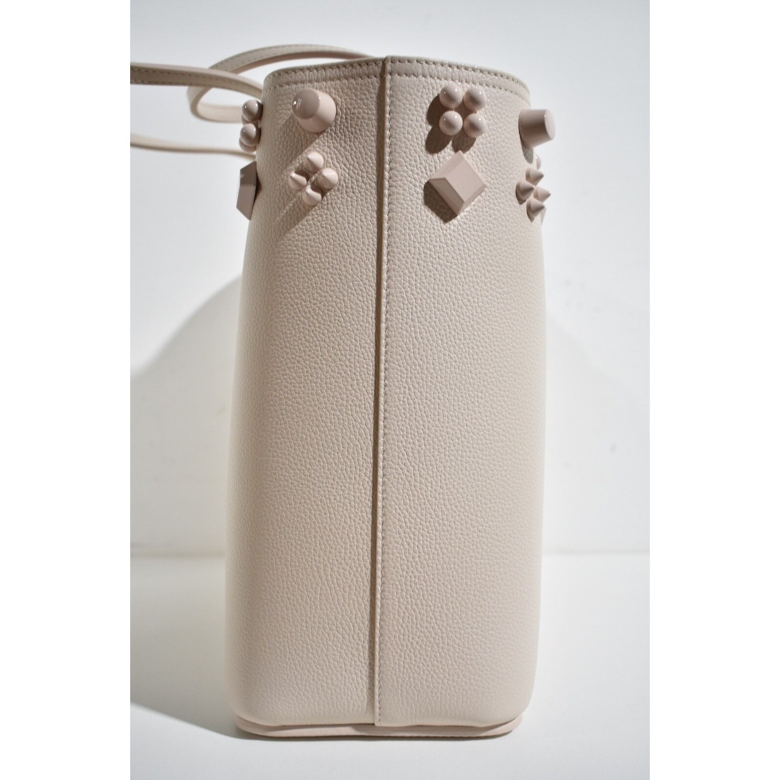Christian Louboutin Christian Louboutin Leather Spike Tote Shoulder Bag Size ONE SIZE - 6 Thumbnail