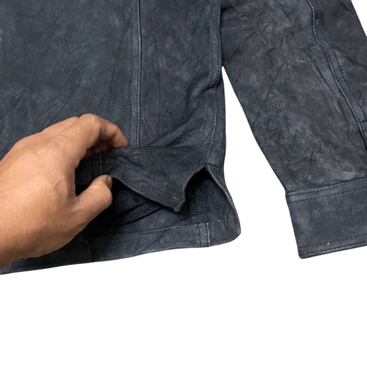 junhashimoto Junhashimoto x Nano Universe Goat Skin Leather Jacket Size US M / EU 48-50 / 2 - 13 Thumbnail