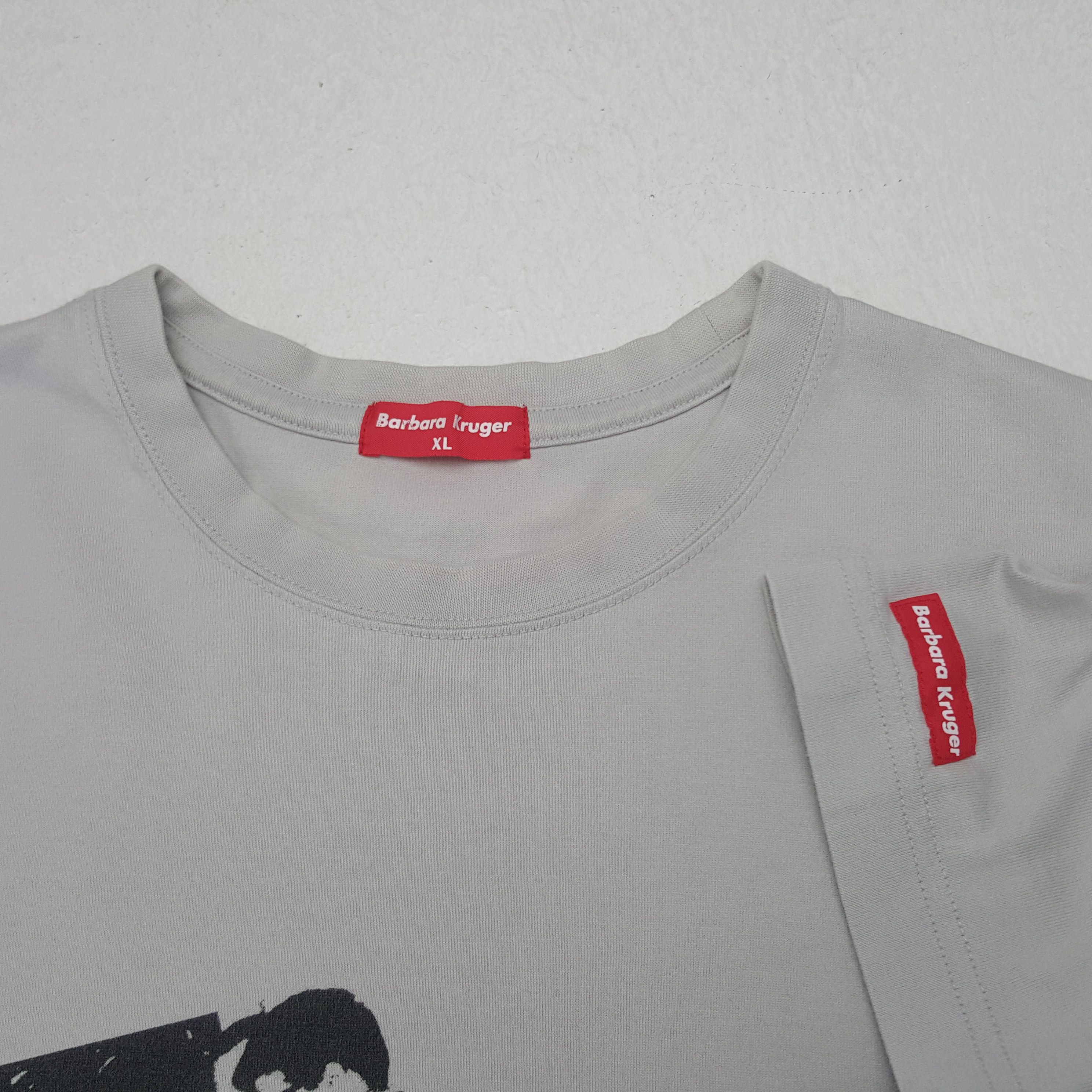 Barbara Kruger × Japanese Brand × Vintage Vintage Barbara Kruger Japanese Brand Art Design Tshirt Size US L / EU 52-54 / 3 - 4 Thumbnail