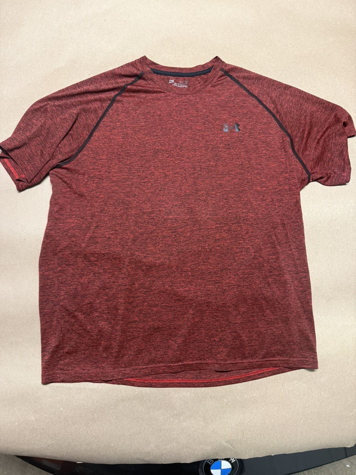 Under Armour Under Armour Heat Gear Loose Shirt Red size XL Rare! Size US XL / EU 56 / 4 - 1 Thumbnail