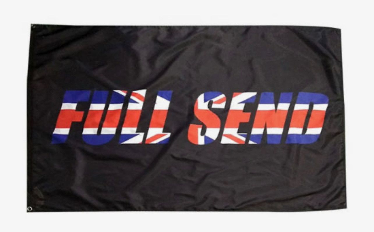 Full Send Authentic Full Send UK Flag NELKBOYS NELK Size ONE SIZE - 1 Thumbnail
