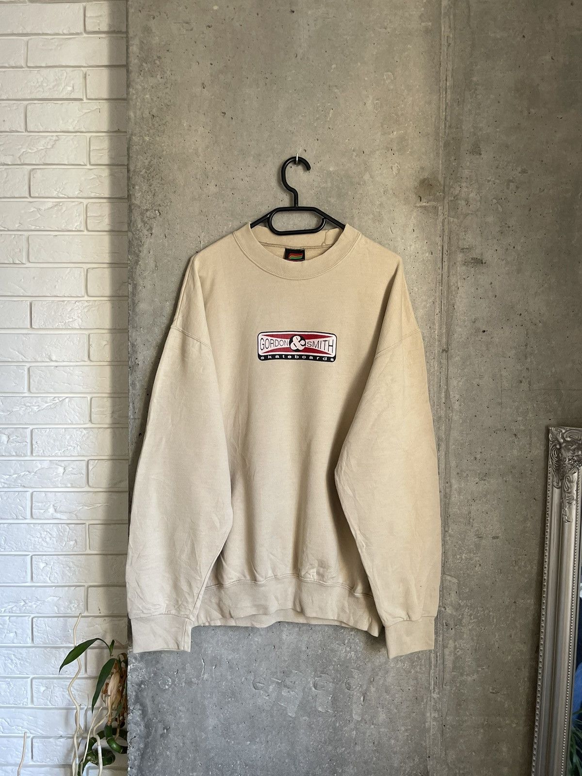 Vintage × Welcome Skateboards Vintage 90s Gordon and Smith Skateboards Sweatshirt Sk8 Y2k Size US XL / EU 56 / 4 - 6 Thumbnail