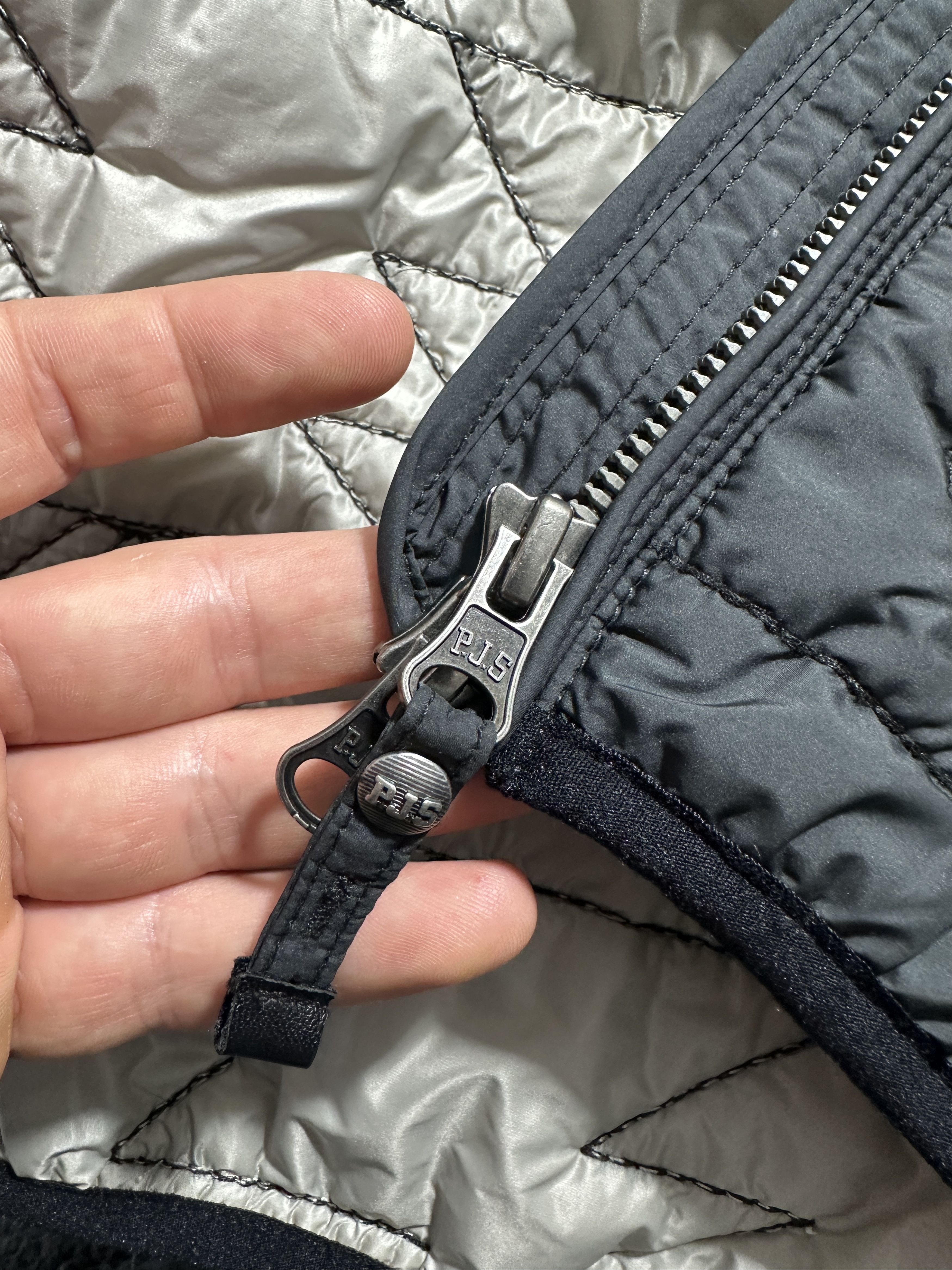Parajumpers Parajumpers PJS Knit Sleeve Quilted Hooded Puffer Jacket S Size S / US 4 / IT 40 - 8 Thumbnail