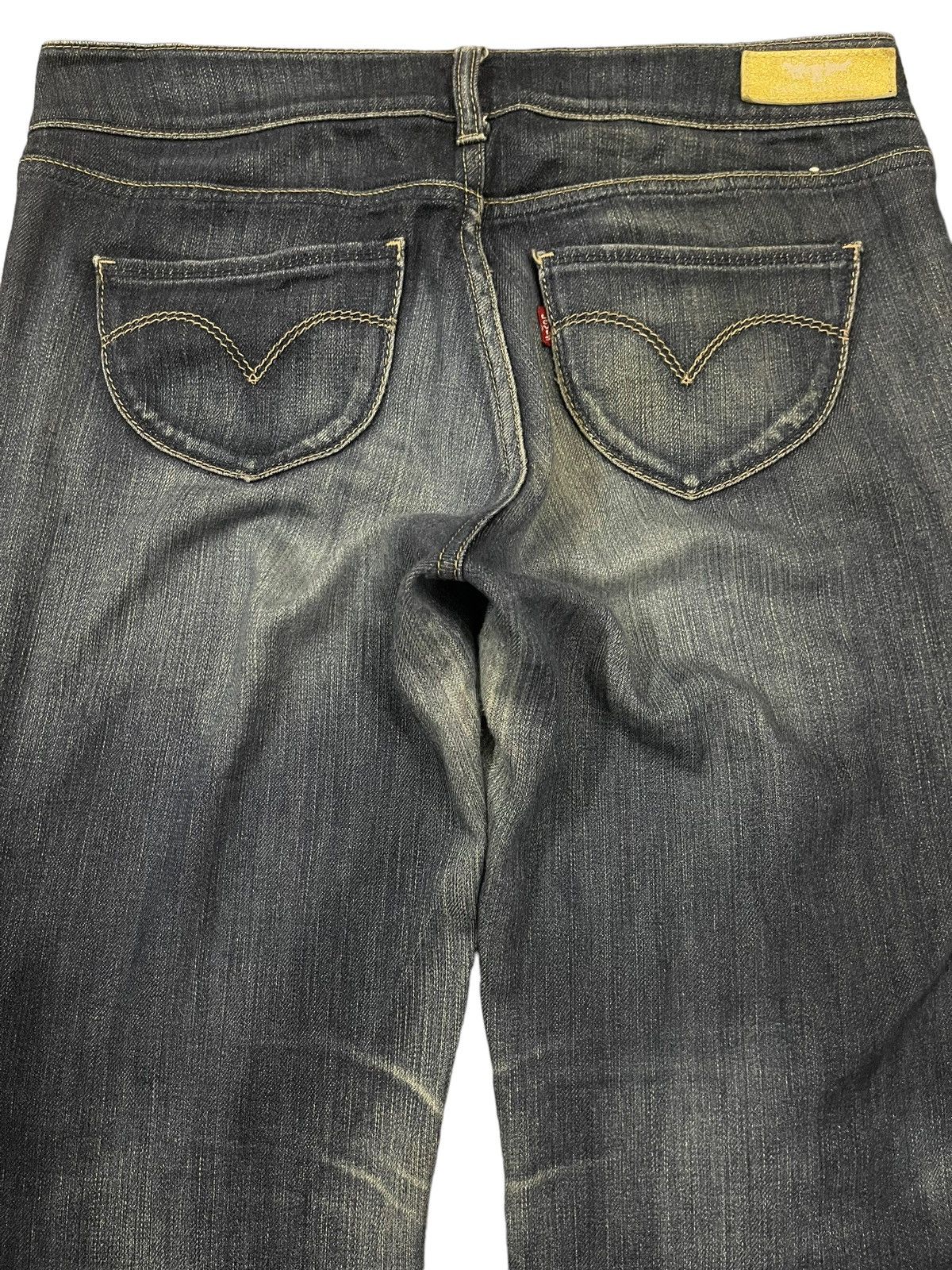 Levi's Vintage 90s Levis Faded Wash Style Wide Leg Jeans Size US 32 / EU 48 - 4 Thumbnail