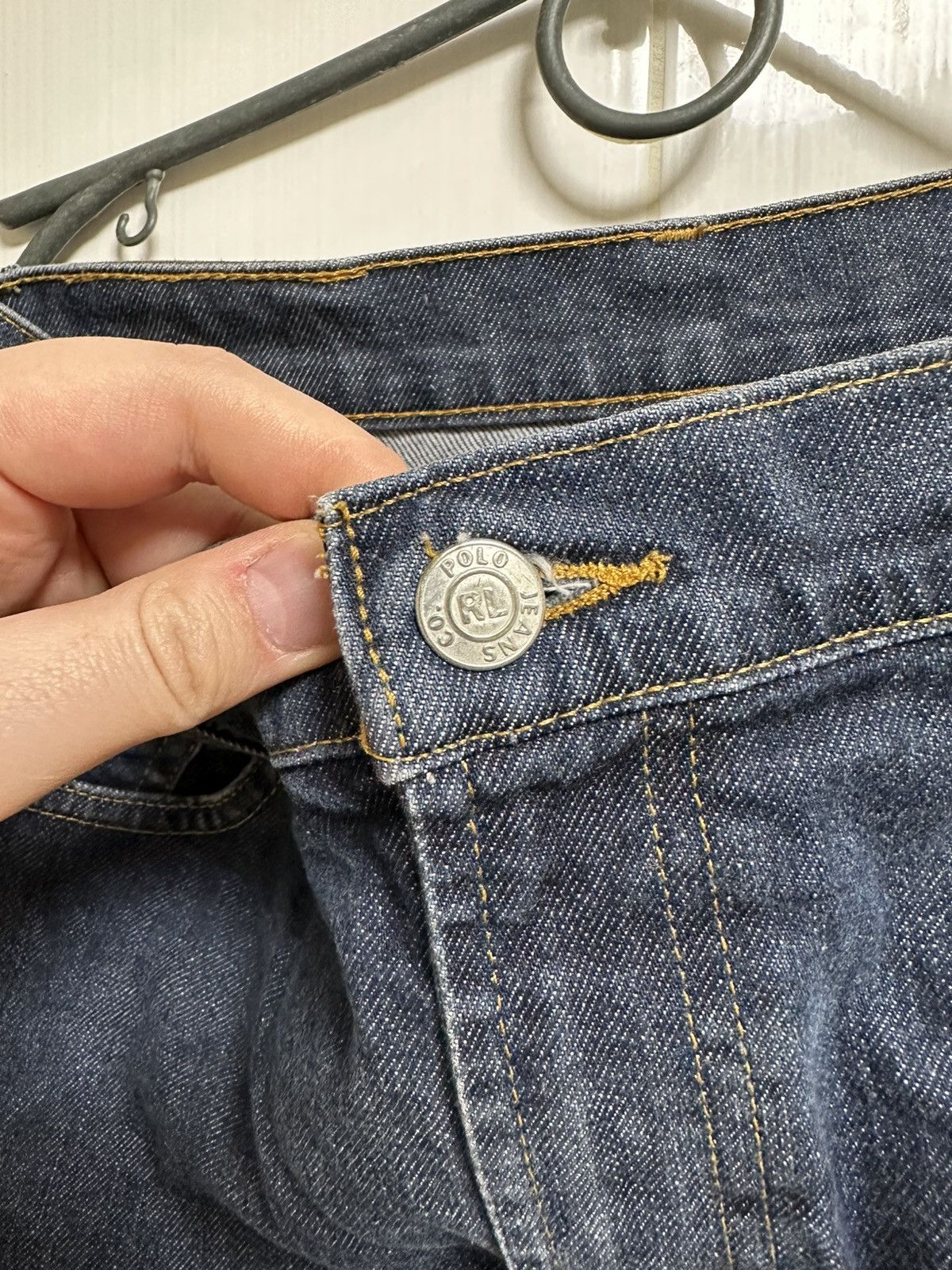 Denim & Co. × Polo Ralph Lauren Lauren Ralph Lauren low rider Skirt 6 Blue Pencil Straight Size 28" / US 6 / IT 42 - 3 Thumbnail