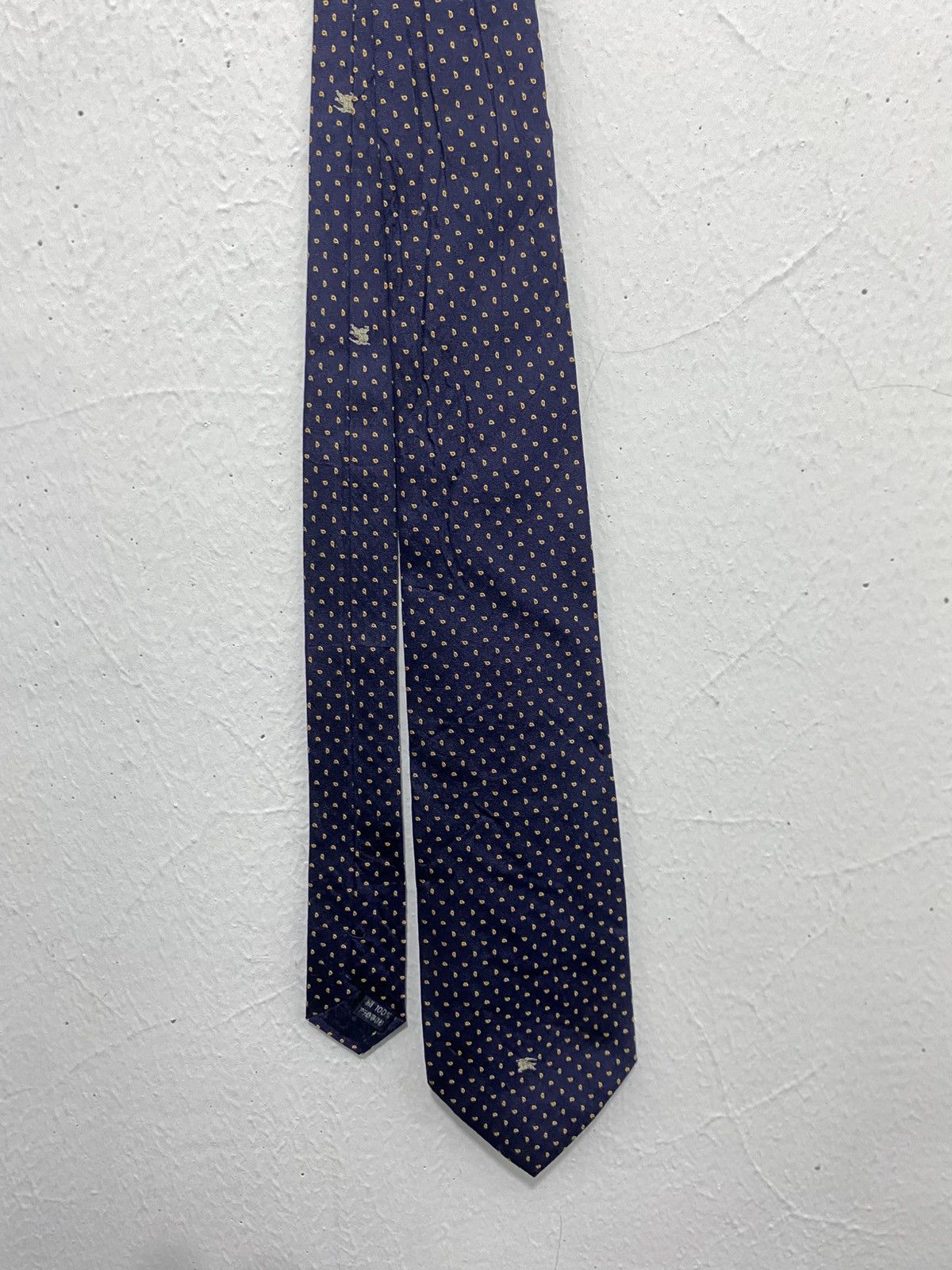 Burberry Vintage Burberry Silk Tie Size ONE SIZE - 4 Thumbnail