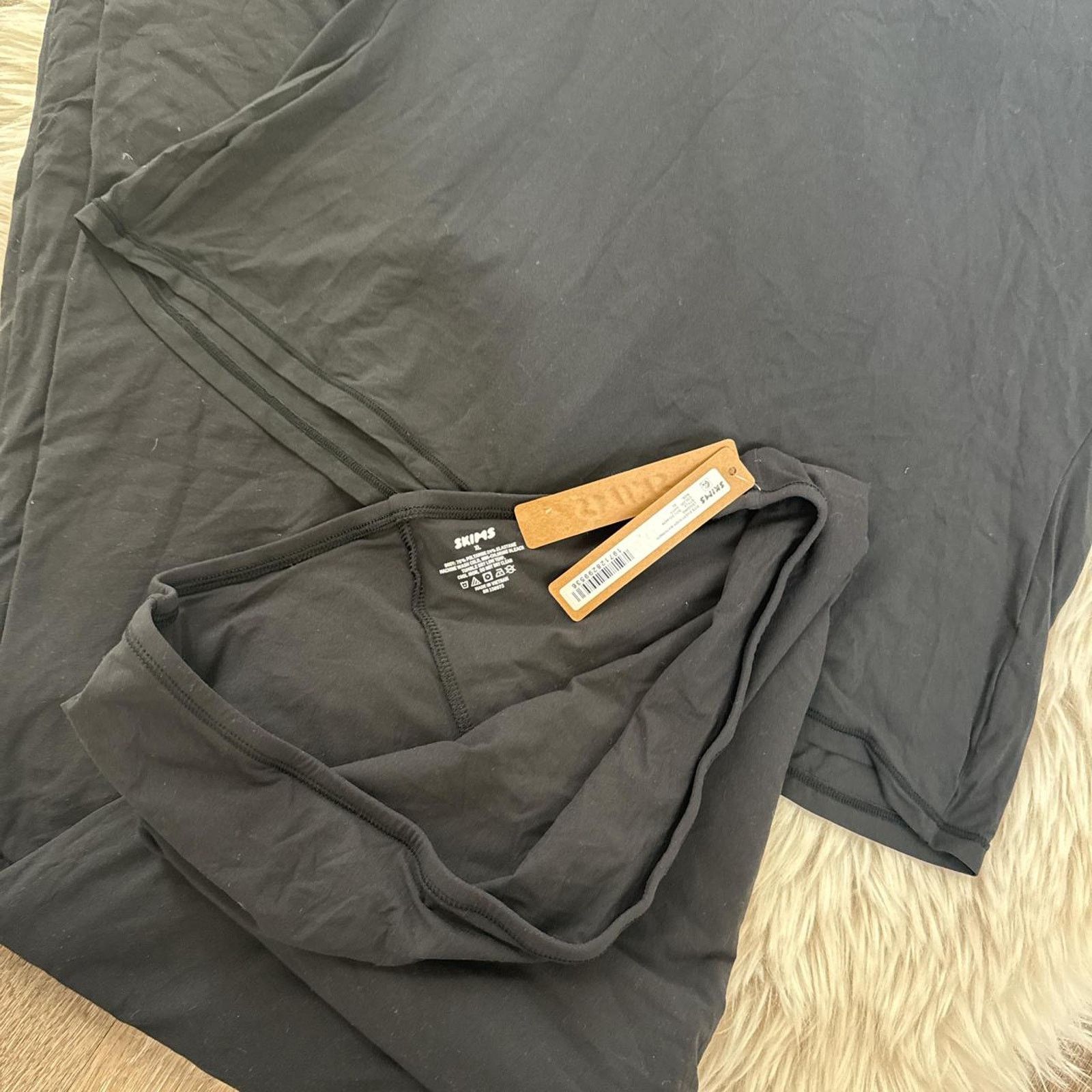 SKIMS NWT SKIMS Fit Everybody T-Shirt/Maternity Legging - Onyx XL Size XL / US 12-14 / IT 48-50 - 3 Thumbnail