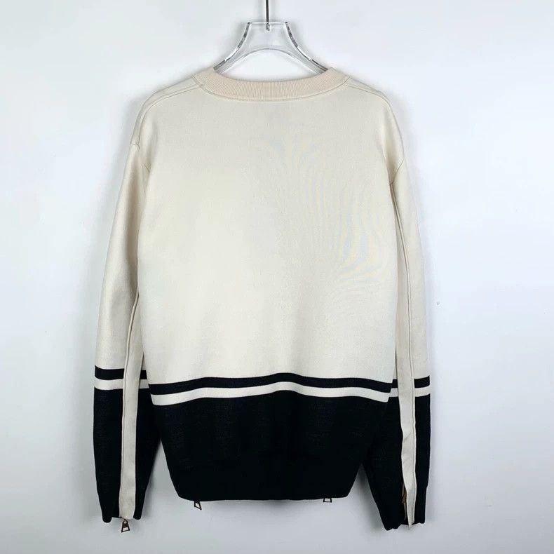 Louis Vuitton Louis Vuitton 22 logo intarsia round neck mulberry silk mi Size XS / US 0-2 / IT 36-38 - 2 Thumbnail