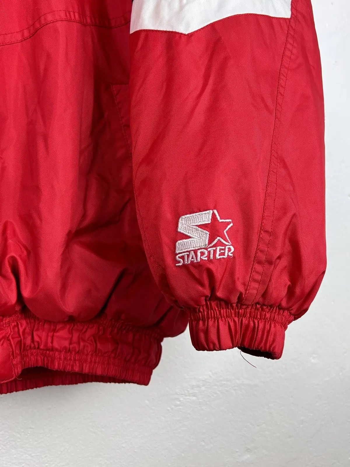 NHL Vintage Starter Detroit Red Wings NHL Hockey Warm Jacket Size US L / EU 52-54 / 3 - 2 Thumbnail