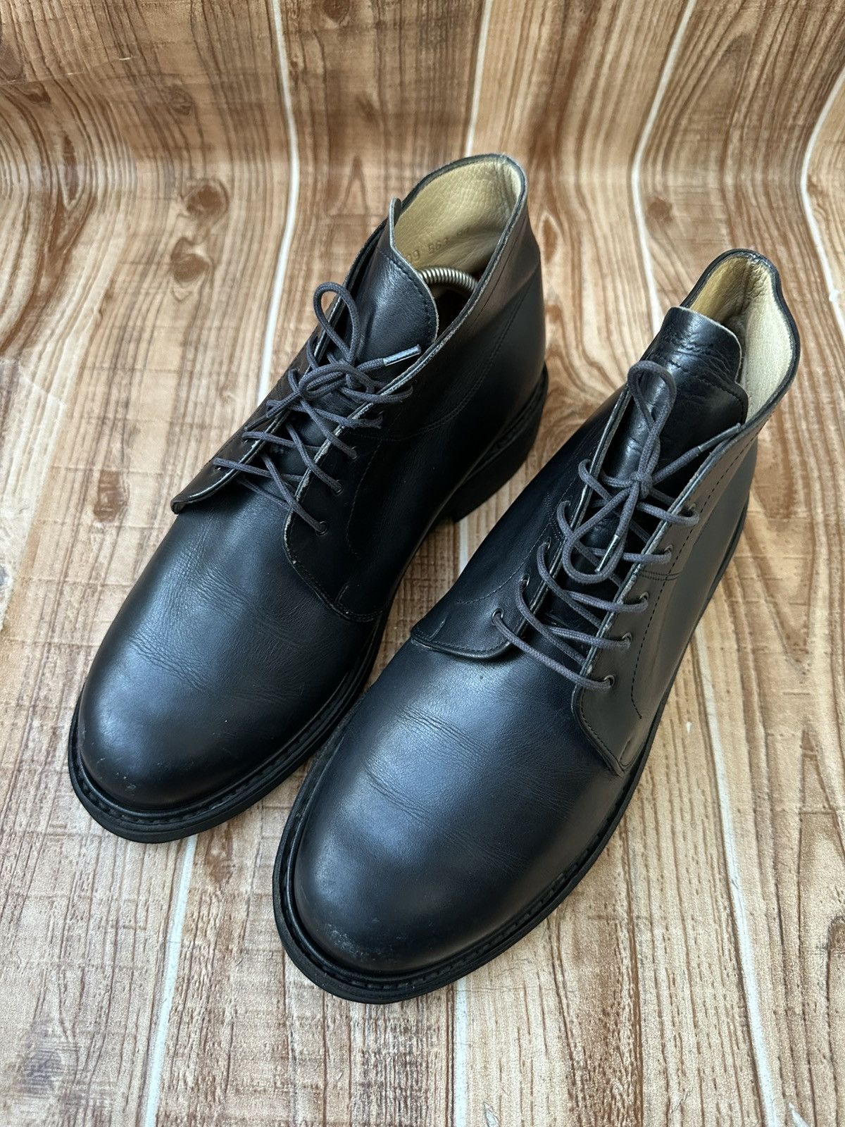 Paraboot Paraboot Black Leather Vintage Size US 8 / EU 41 - 5 Thumbnail
