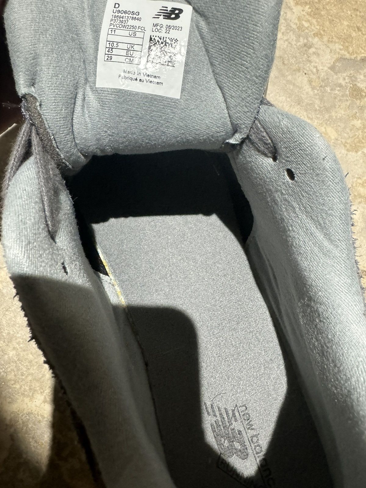 New Balance New balance 9060 magnet grey Size US 11 / EU 44 - 6 Thumbnail