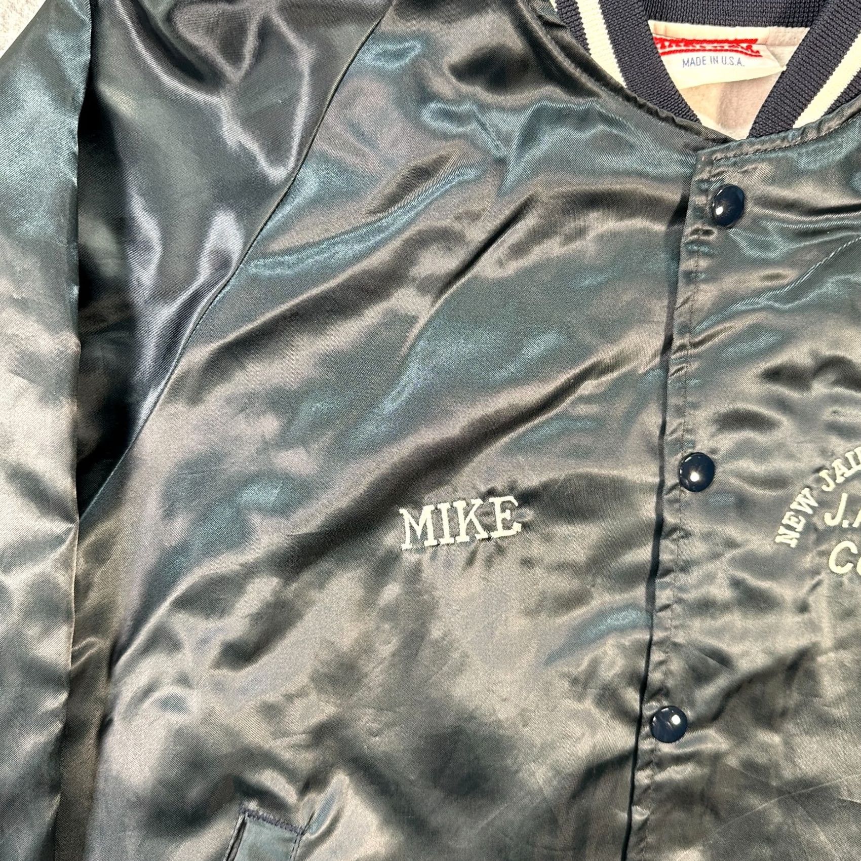 Vintage Hartwell Bomber Jacket Blue Men's M Pockets Snap Mid-Length Winter Casual Vintage No Jail Facility Saugus New Mike New Jail Facility Saugus Size US M / EU 48-50 / 2 - 3 Thumbnail