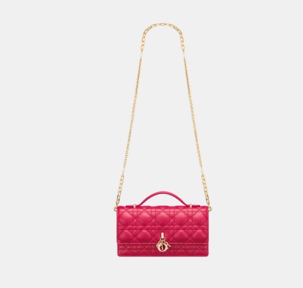 Dior o1w1db10425 S0980ON Size: OS / Mini Bag in Passion Pink Size ONE SIZE - 4 Thumbnail
