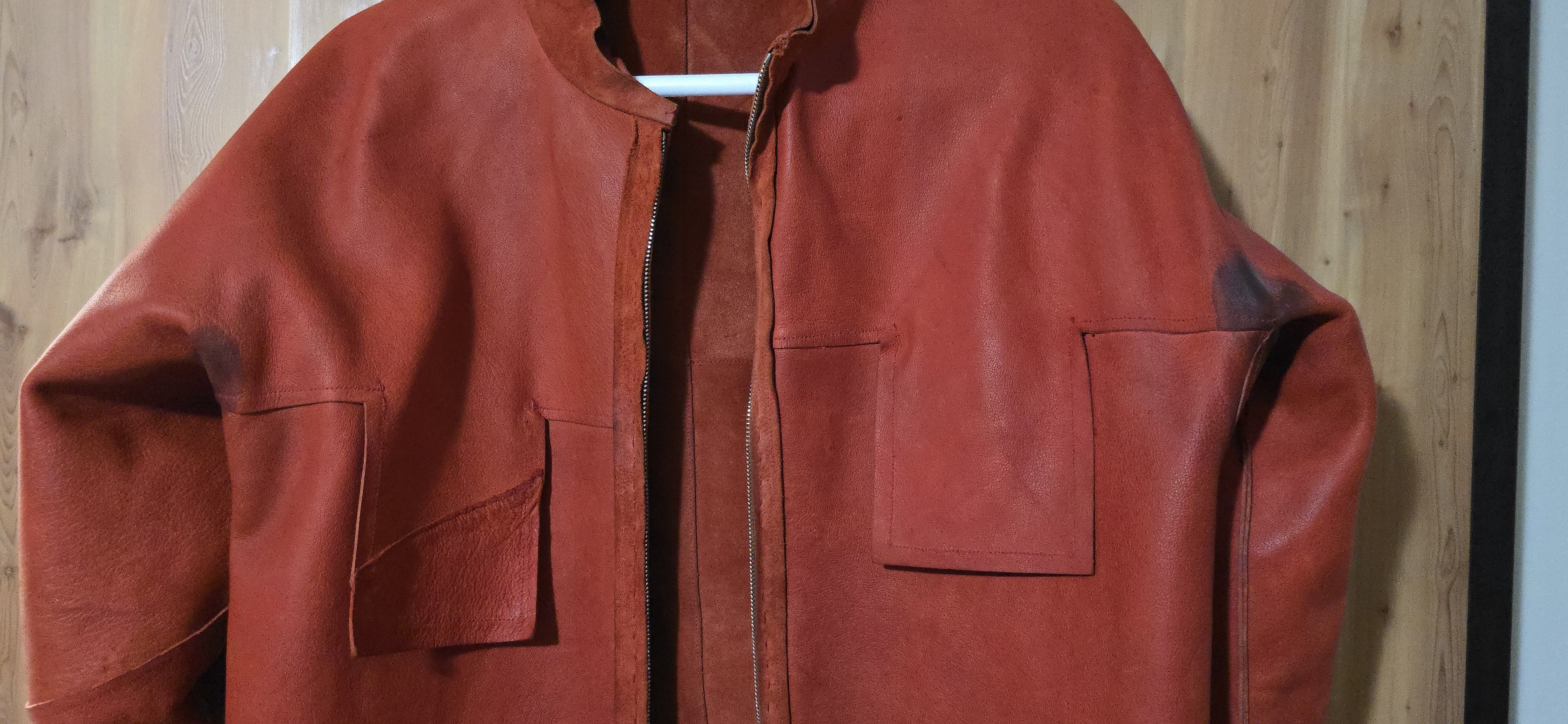 Ma+ Reverse Camel Leather Jacket Size US L / EU 52-54 / 3 - 16 Thumbnail