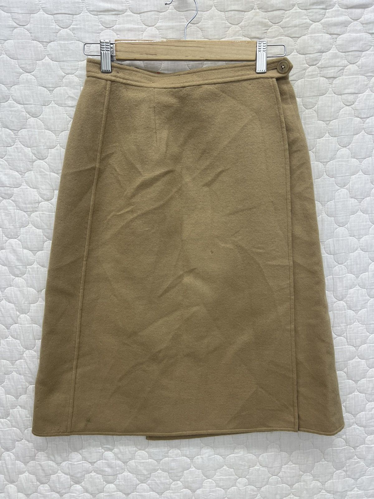 Burberry BURBERRY WRAP SKIRT WOOL Size 26" / US 2 / IT 38 - 2 Thumbnail