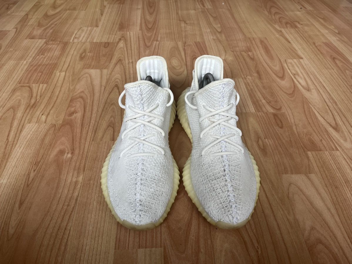 Yeezy Adidas Yeezy Boost 350 V2 Cream Size US 9.5 / EU 42-43 - 4 Thumbnail