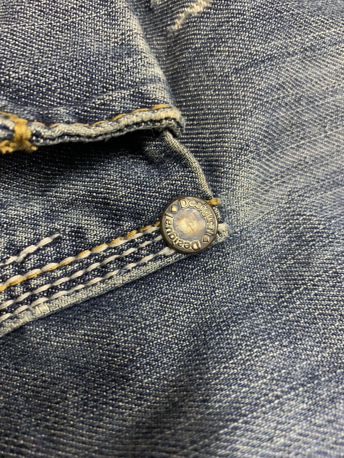 Desigual × Japanese Brand DESIGUAL FLARED MULTIPOCKET STYLISH DENIM Size US 33 - 11 Thumbnail