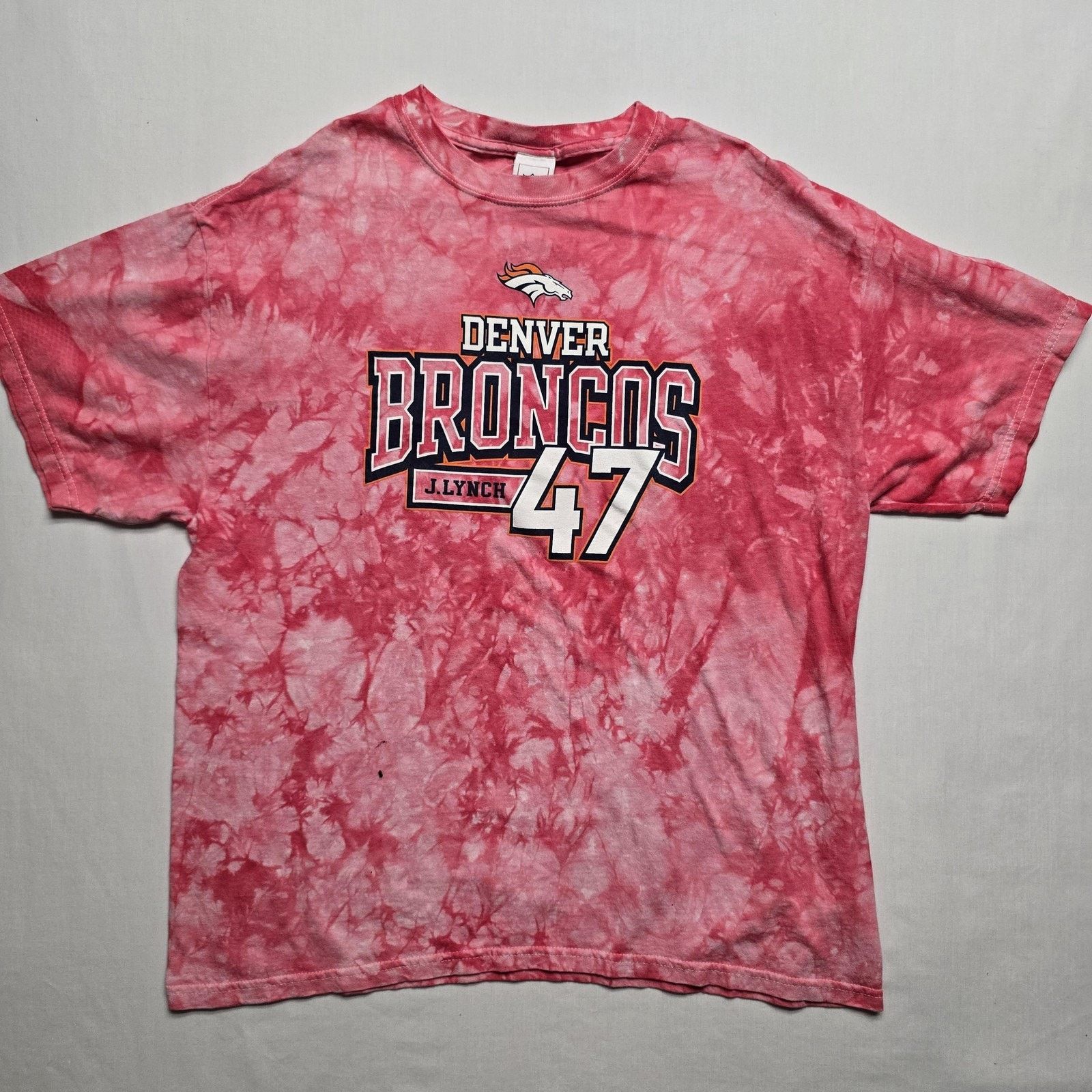 NFL Vintage John Lynch Shirt Denver Broncos Tee XL Tie Dye NFL X Size US XL / EU 56 / 4 - 1 Thumbnail