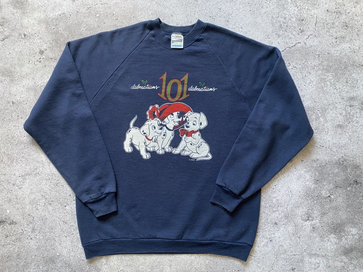 Disney × Vintage Vintage 90s Disney 101 Dalmatians Movie Sweatshirt Size US XL / EU 56 / 4 - 1 Thumbnail