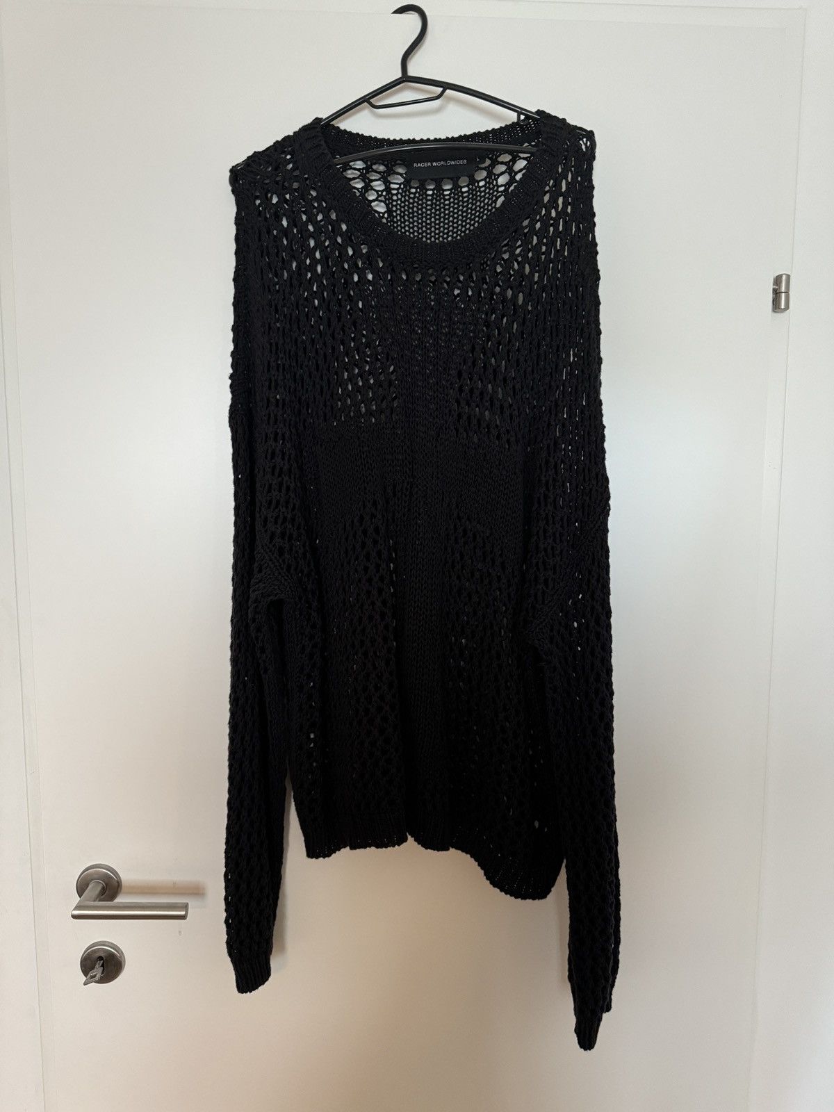 RACER WORLDWIDE Black cat sweater Mサイズ