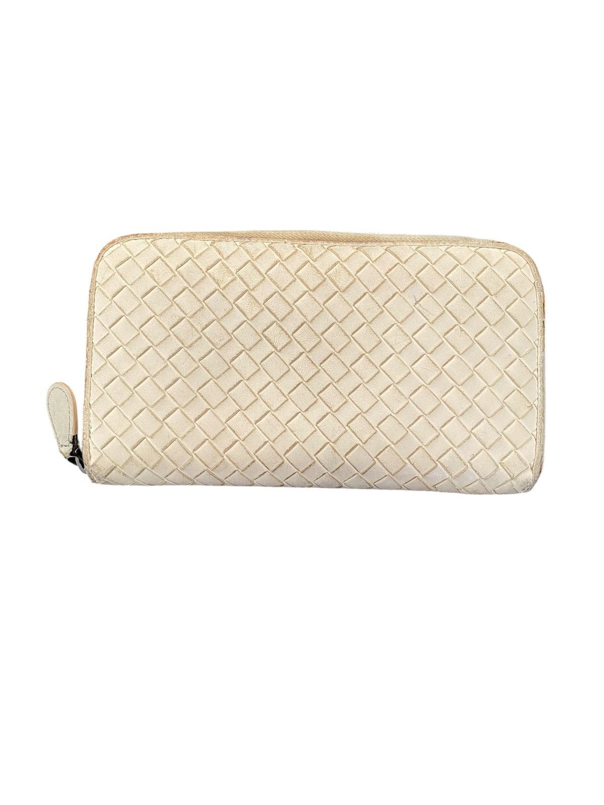 Bottega Veneta Bottega Veneta Intrecciato Lambskin Zip Around Long Wallet Size ONE SIZE - 2 Thumbnail