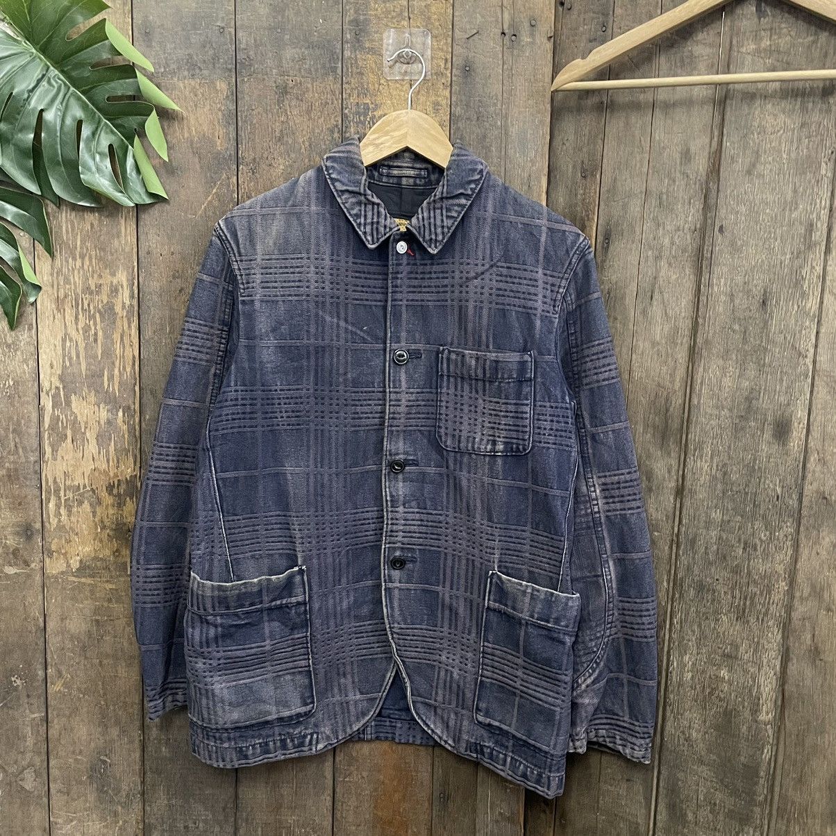 PPFM × Vintage Vintage PPFM Chore Denim Jacket Size US M / EU 48-50 / 2 - 1 Thumbnail