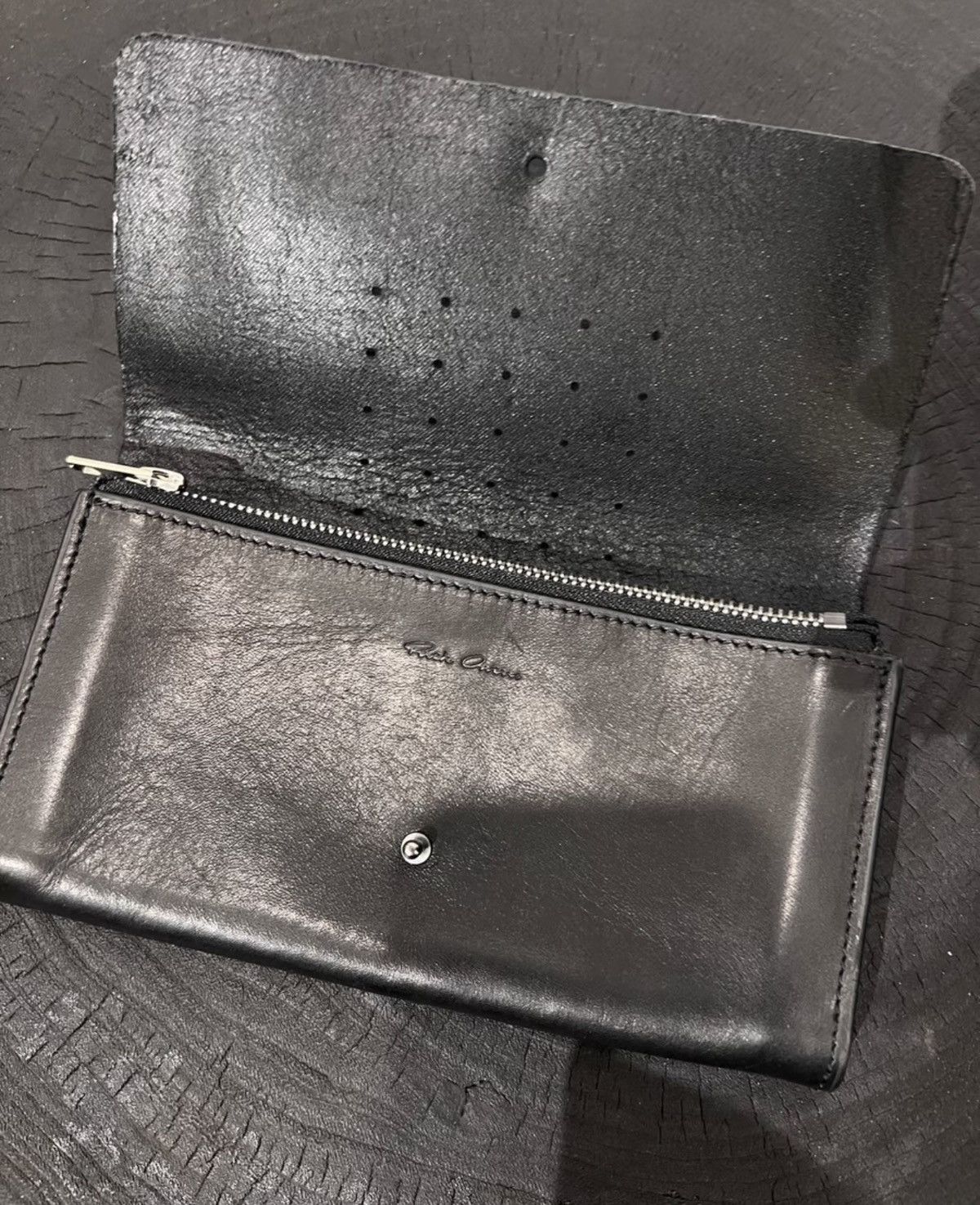 Rick Owens Rick Owens Calfskin Coin Purse / Clutch Bag Leather Bag Size ONE SIZE - 6 Thumbnail