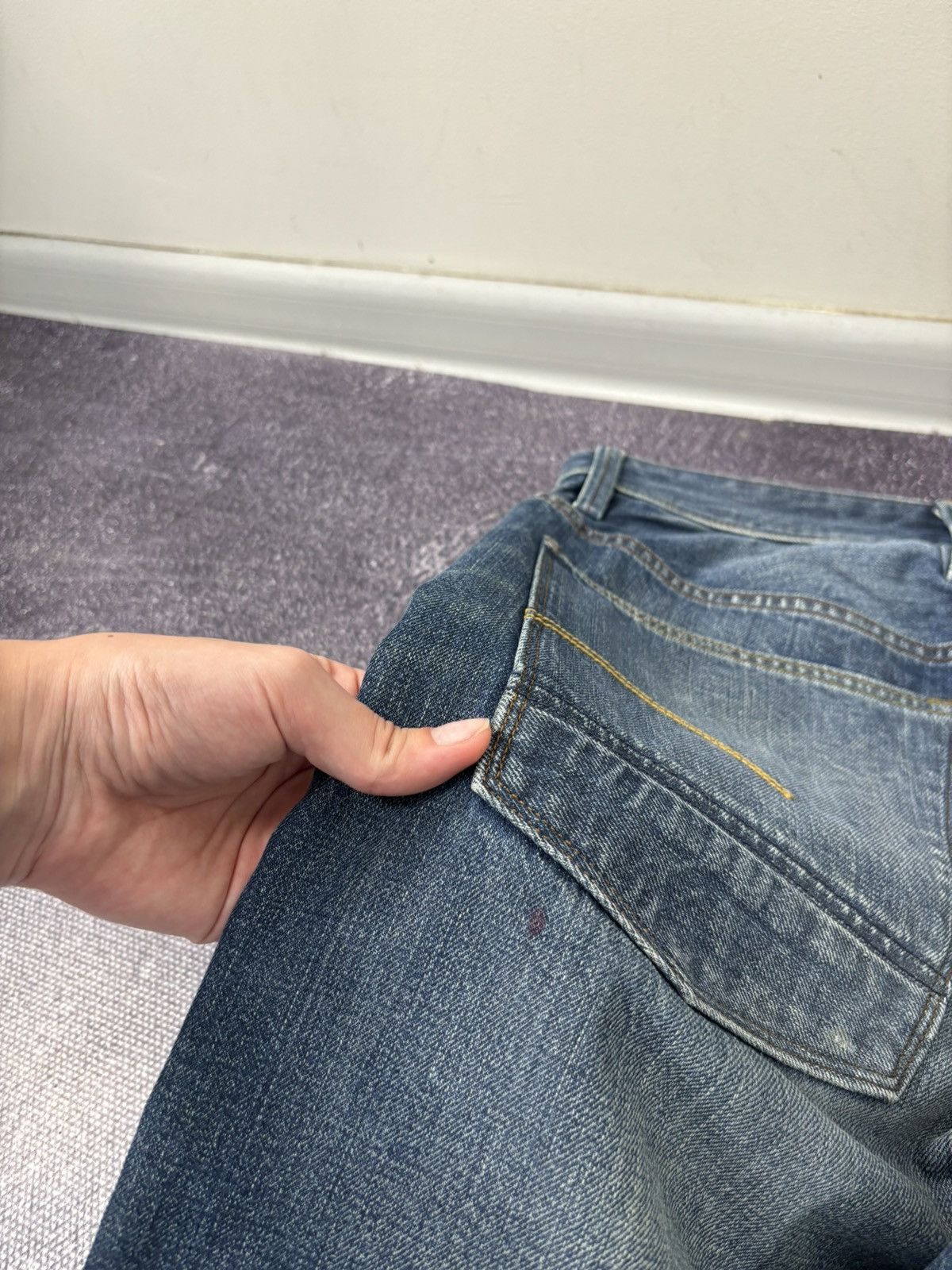 G-Star Vintage G-Star Raw Alum Faded Blue Avant Garde Denim Jeans Size US 34 / EU 50 - 22 Thumbnail