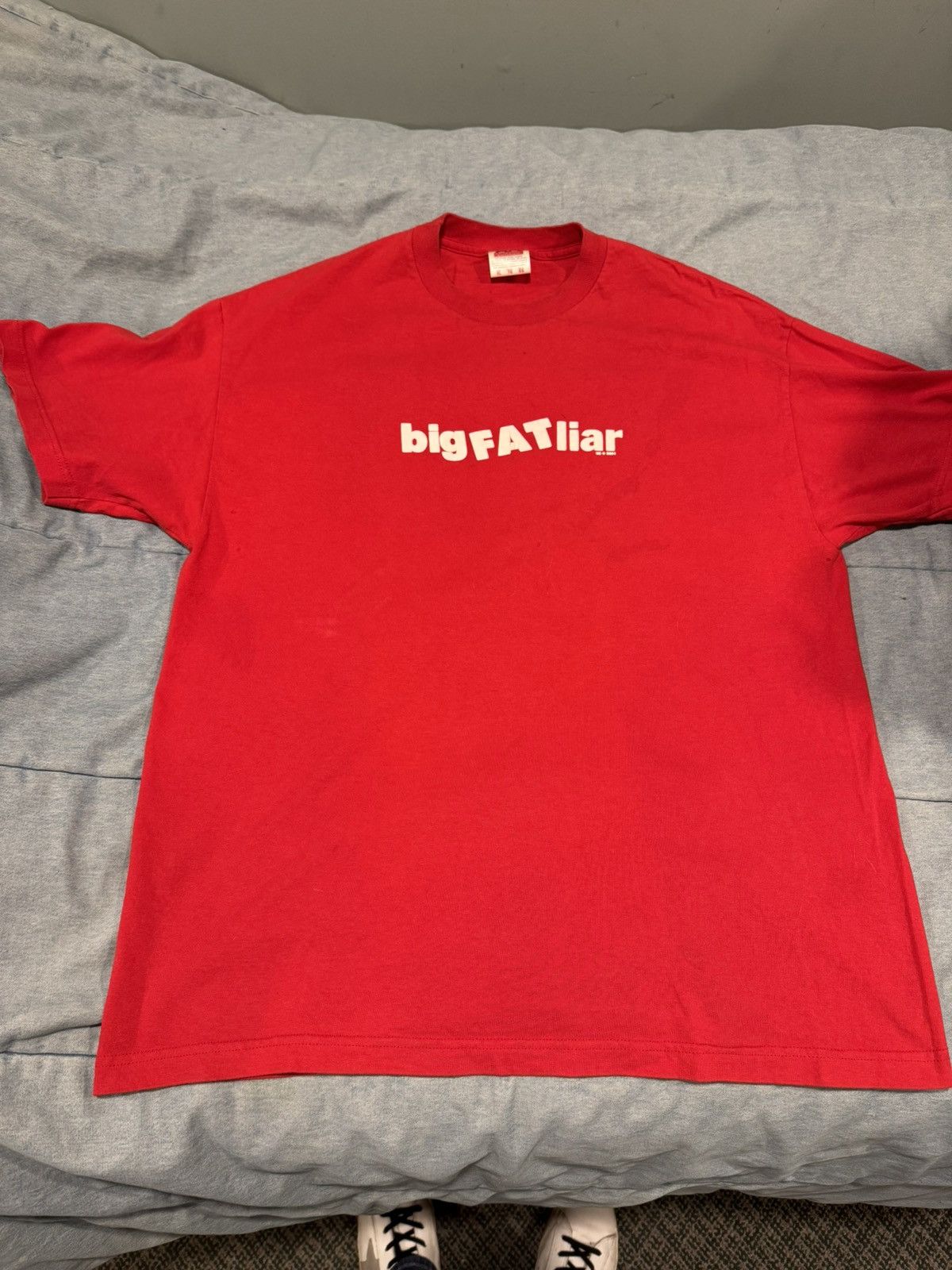 Vintage Vintage Big Fat Liar Movie Promo Tee Size US XL / EU 56 / 4 - 1 Thumbnail