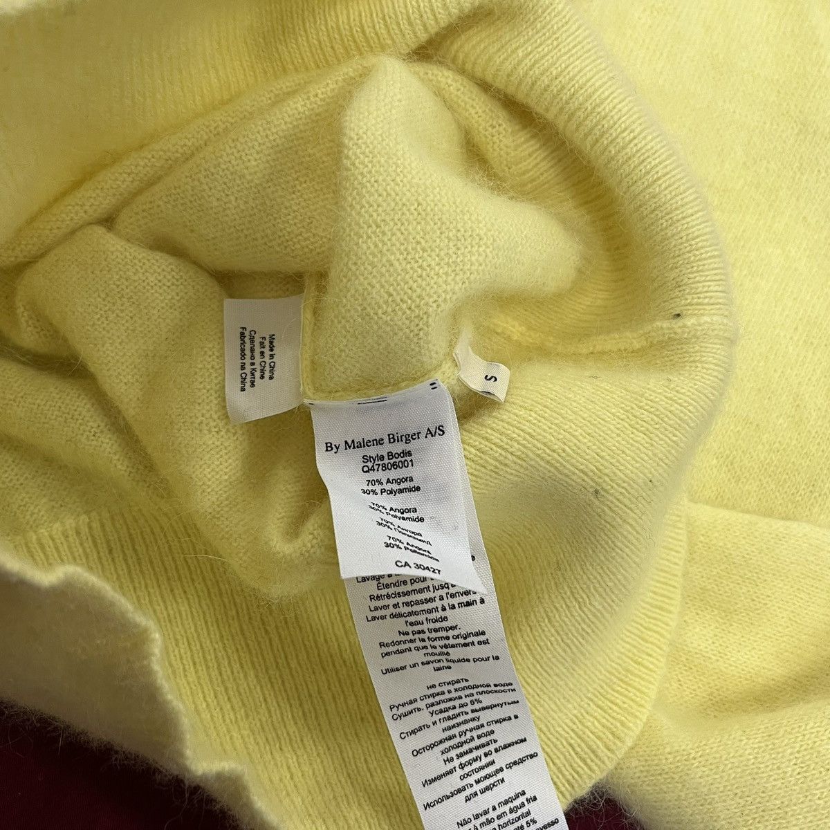 By Malene Birger Yellow By Malene Birger sweater jumper #yellow Size S / US 4 / IT 40 - 9 Thumbnail