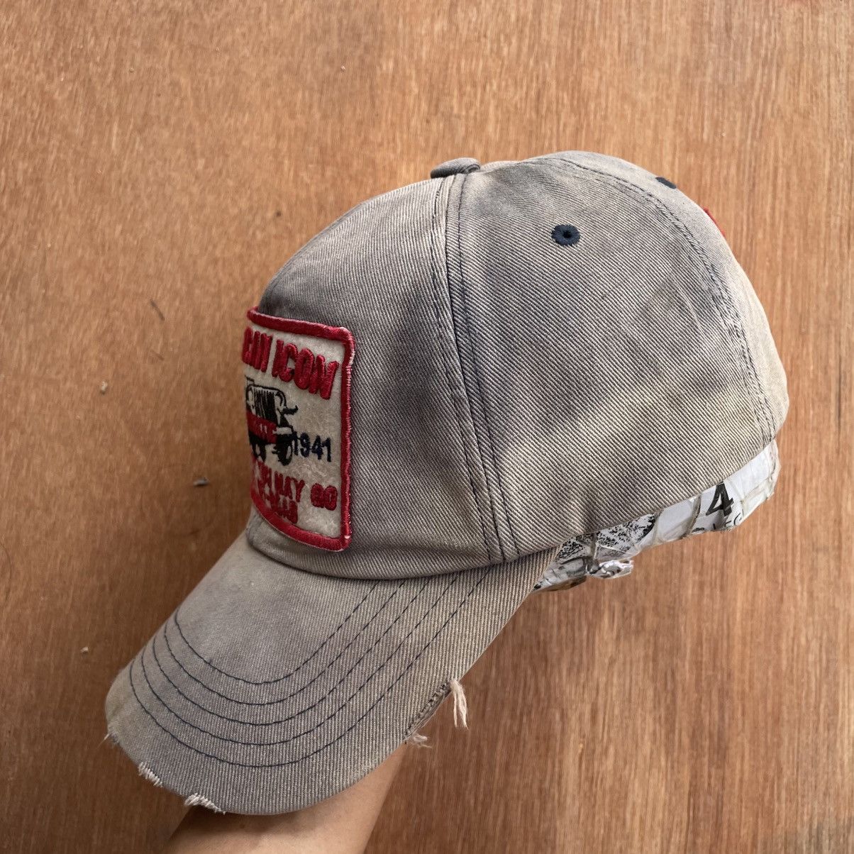 Jeep SICK wash distresses hat by jeep Size ONE SIZE - 5 Thumbnail