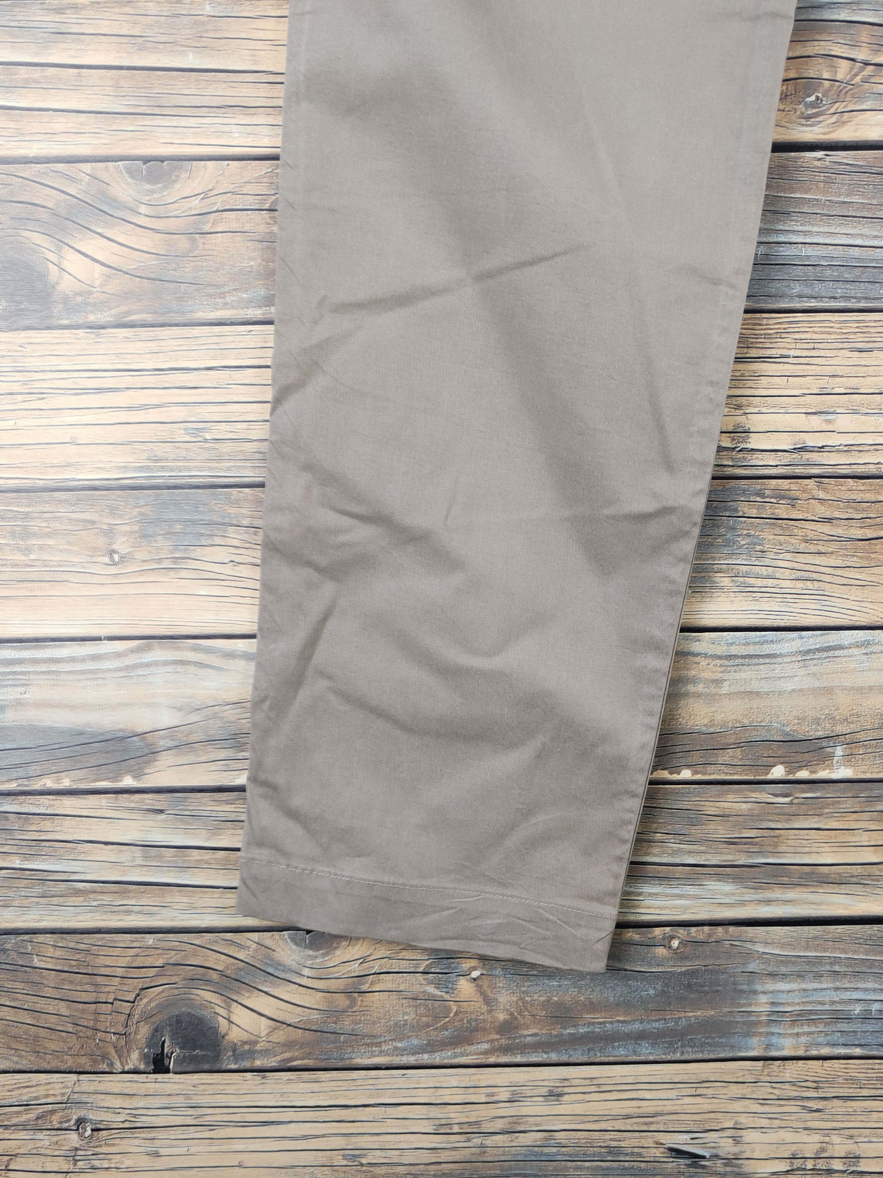 Japanese Brand DL Uniqlo Brown Multipocket Tactical Cargo Pants #1501 Size US 33 - 9 Thumbnail