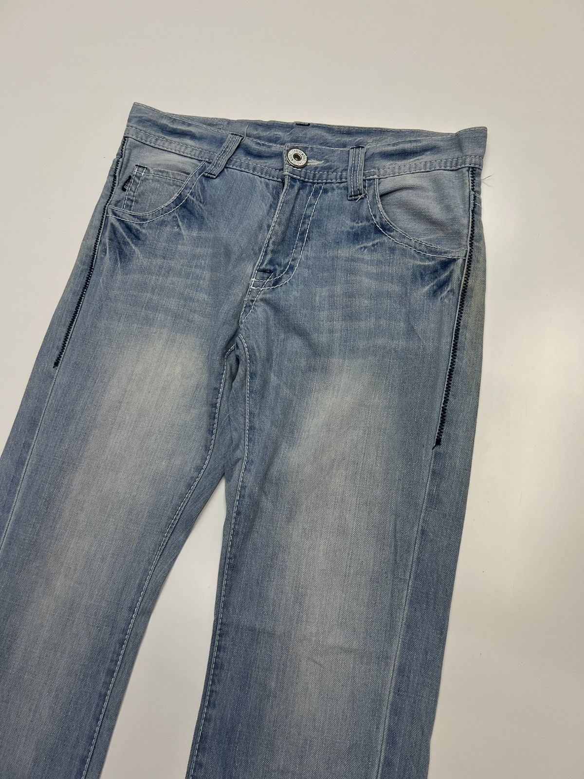 Japanese Brand Blue MoonBlue Denim Jeans Size 32 Size US 32 / EU 48 - 3 Thumbnail