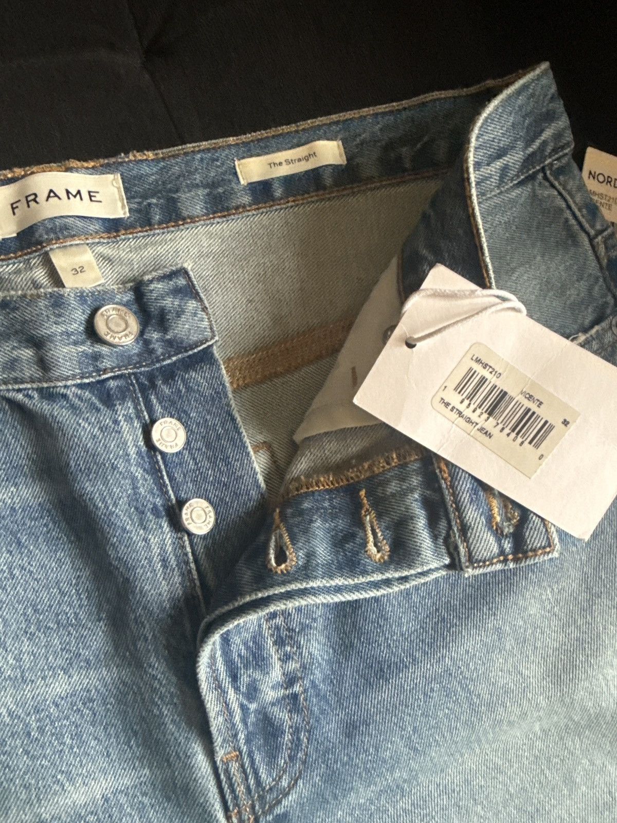 Frame Frame The Straight Denim Sz 32 Size US 32 / EU 48 - 3 Thumbnail