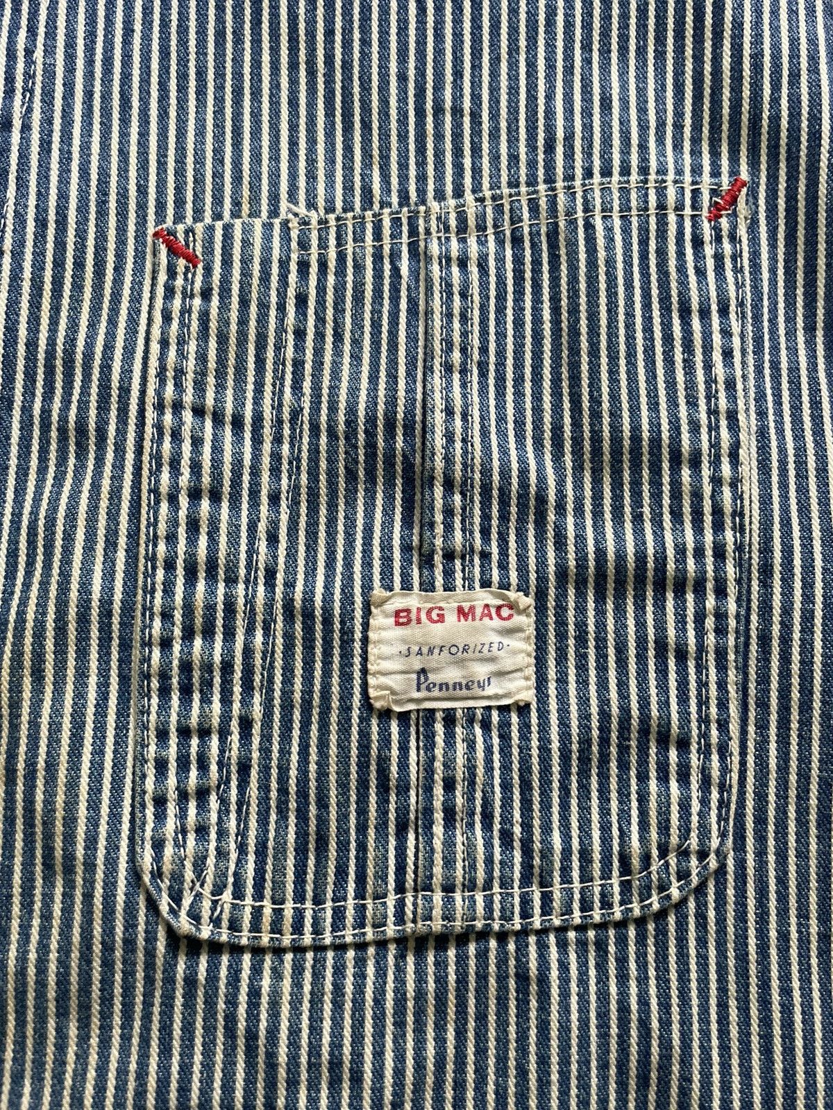 Big Mac Vintage 60’s Big Mac Penny Sanforized Hickory Size US XL / EU 56 / 4 - 11 Thumbnail