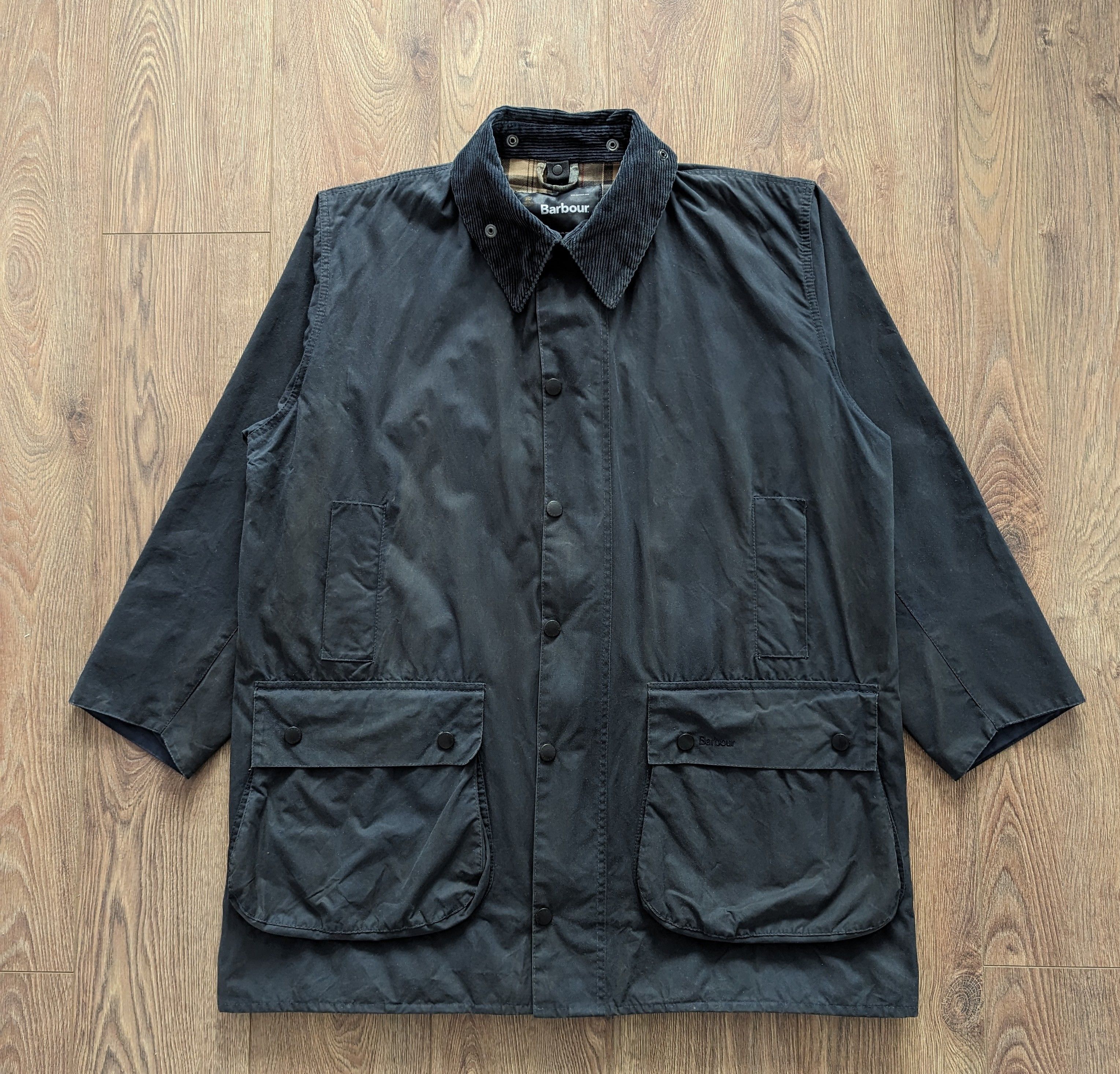 Barbour Barbour A201 Border Wax Jacket C48/122CM Made In England Grailed