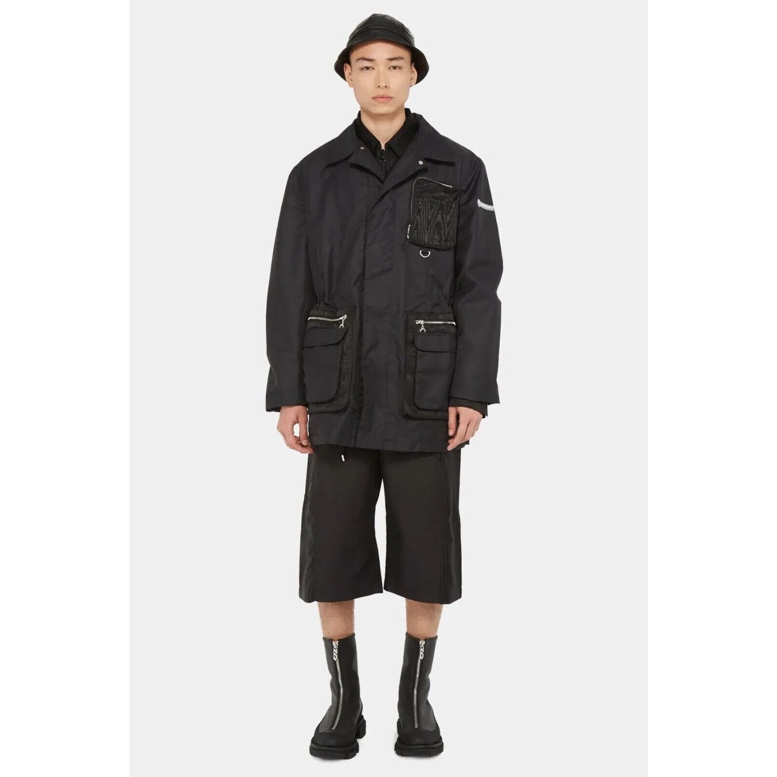 Marine Serre SS21 Marine Serre First-Aid Survival Black Jacket Size M Size US M / EU 48-50 / 2 - 8 Thumbnail
