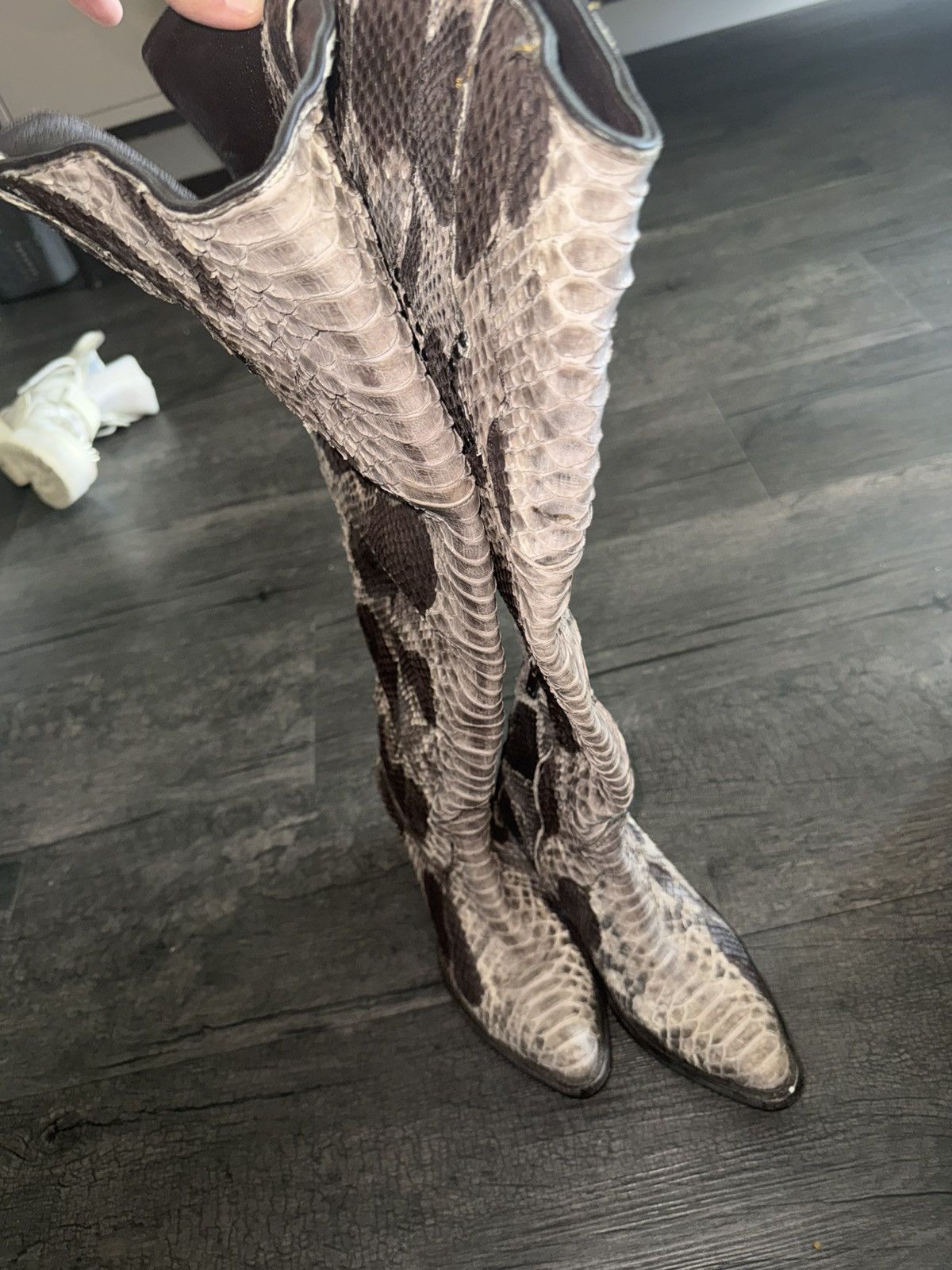 Old Gringo Old Gringo Python Snakeskin Crystal Boots Size US 8.5 / EU 41-42 - 3 Thumbnail