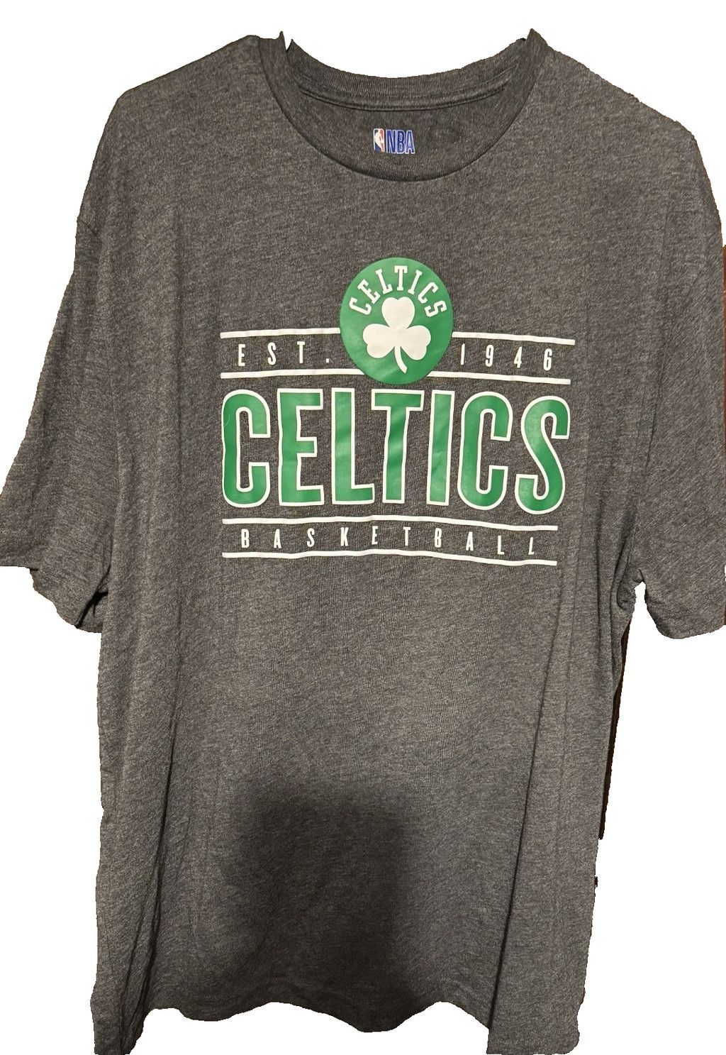 The Unbranded Brand Boston Celtics Short Sleeve T-Shirt Men Size XL NBA Gray Size US XL / EU 56 / 4 - 1 Thumbnail