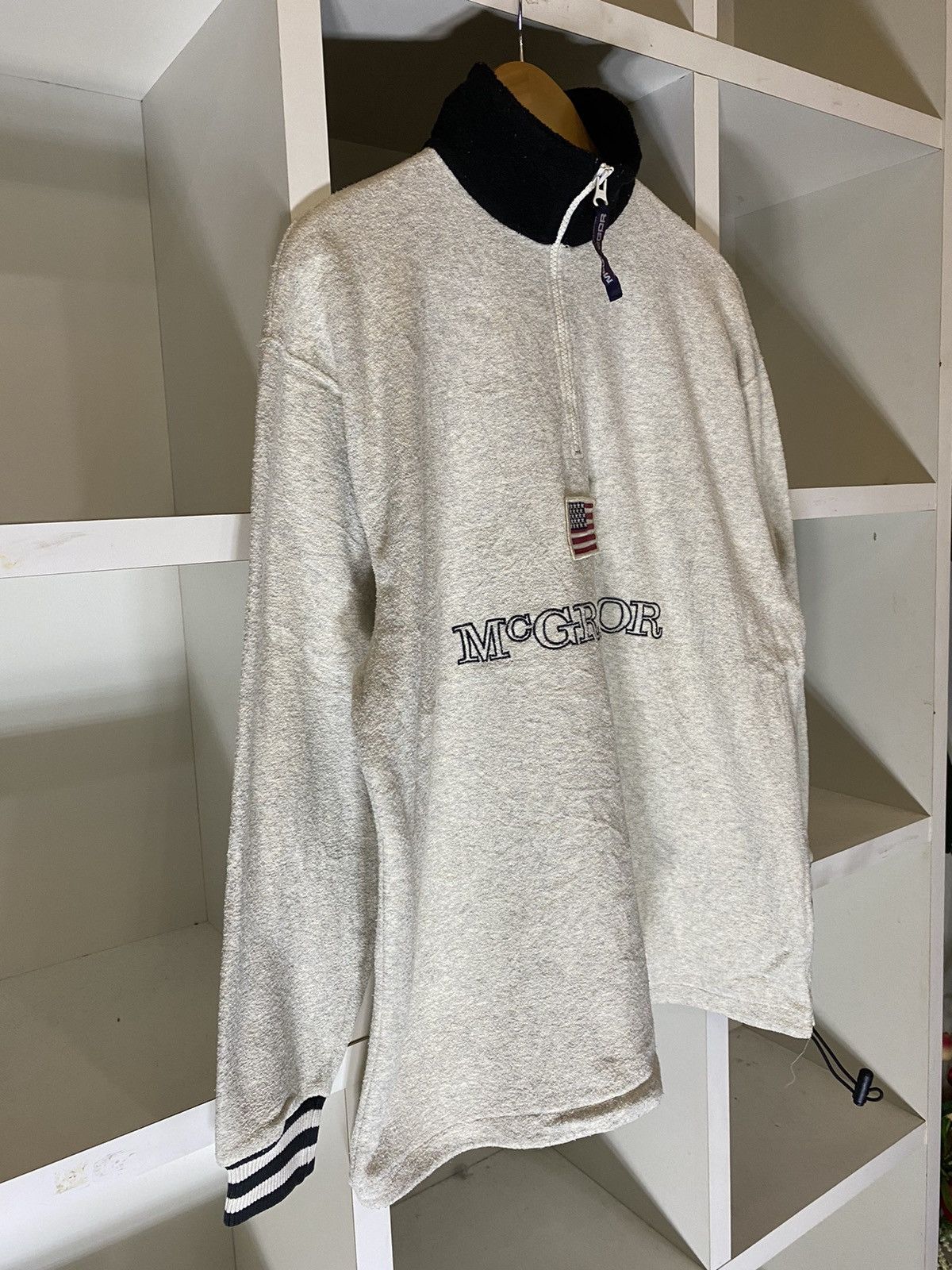 McGregor × Vintage Vintage Mcgregor Fleece Sweater Size US XL / EU 56 / 4 - 5 Thumbnail