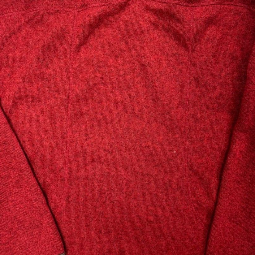 Patagonia VINTAGE Patagonia Men's Better Sweater 1/4 Zip Fleece Jacket Size L Red Shirt Mens Red 90s style, light pilling Size US L / EU 52-54 / 3 - 7 Thumbnail