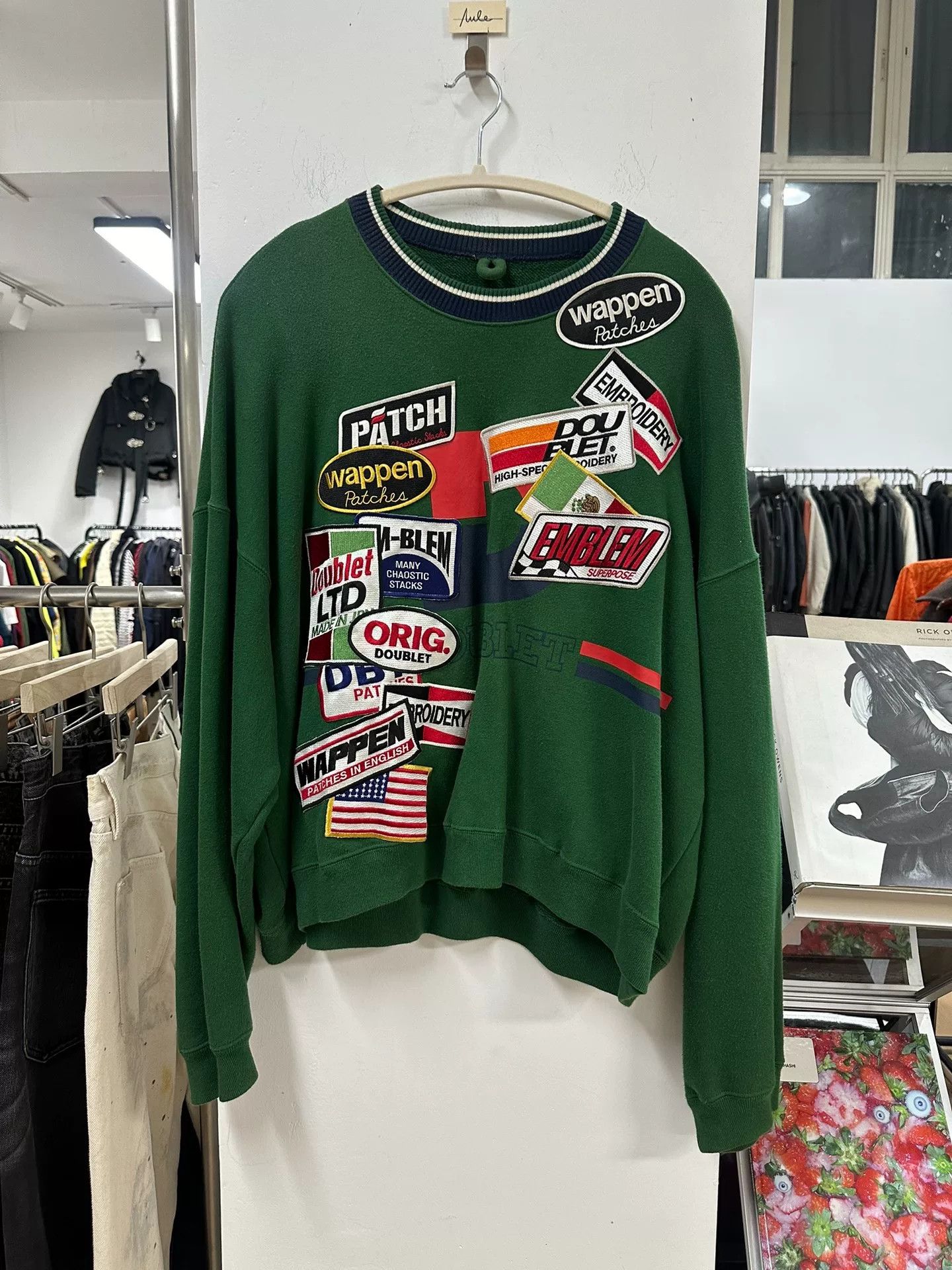 Comme des Garcons stylish green patch sweatshirt for casual wear Size US M / EU 48-50 / 2 - 1 Thumbnail
