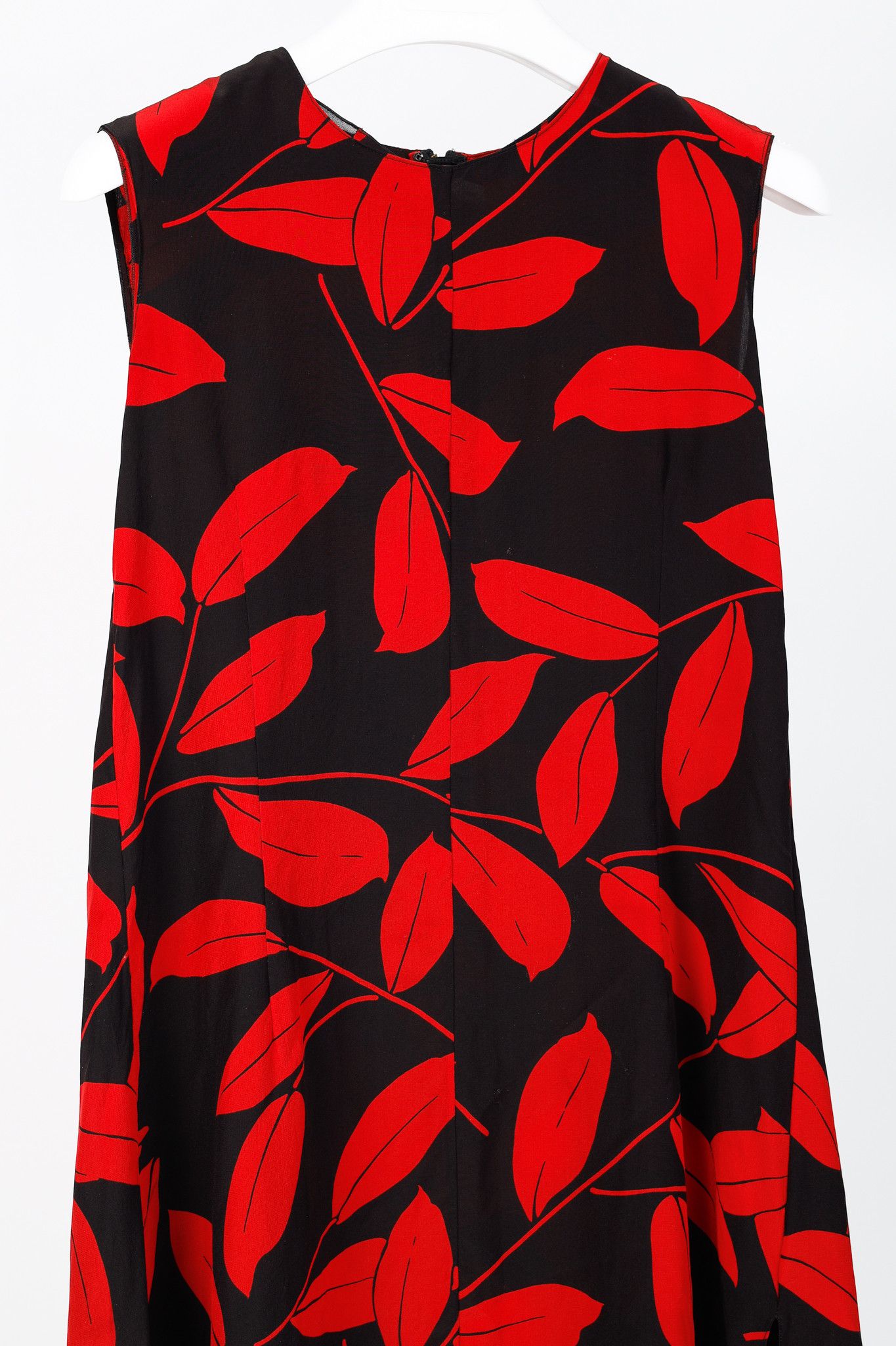 Marni Marni SS16 Runway Silk Floral Silhouette-Print Dress Size S / US 4 / IT 40 - 3 Thumbnail
