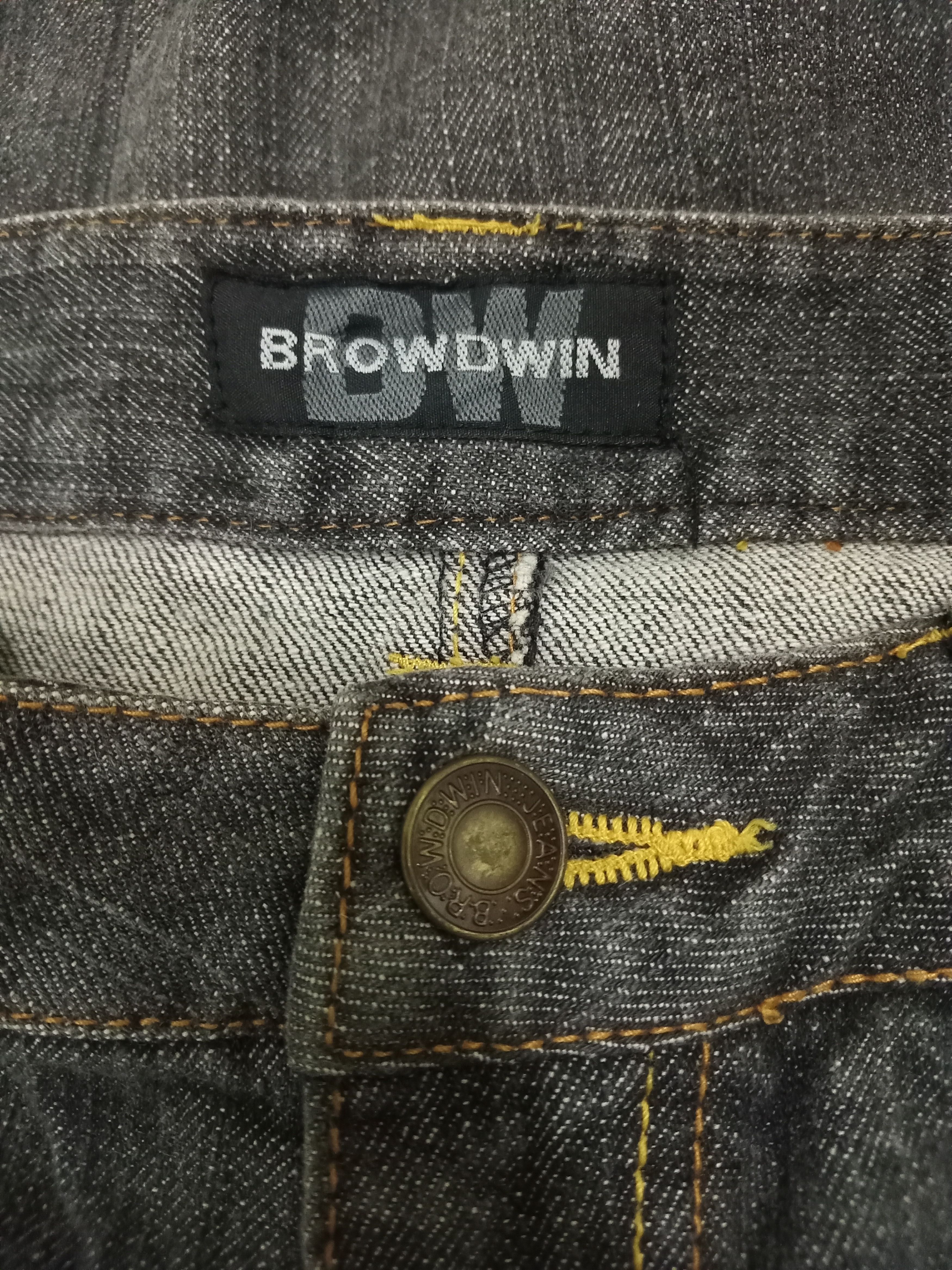 Hysteric Glamour × Japanese Brand Vintage BROWDWIN Flare Bush Pants Japanese Brand Size US 28 / EU 44 - 9 Thumbnail