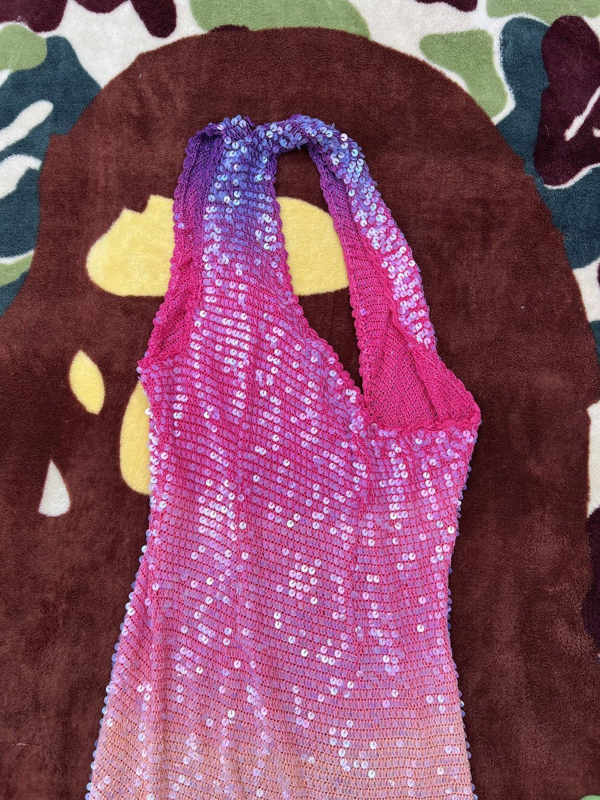 Retrofete Retrofete Candice Sequin Crochet Dress Size M / US 6-8 / IT 42-44 - 7 Thumbnail