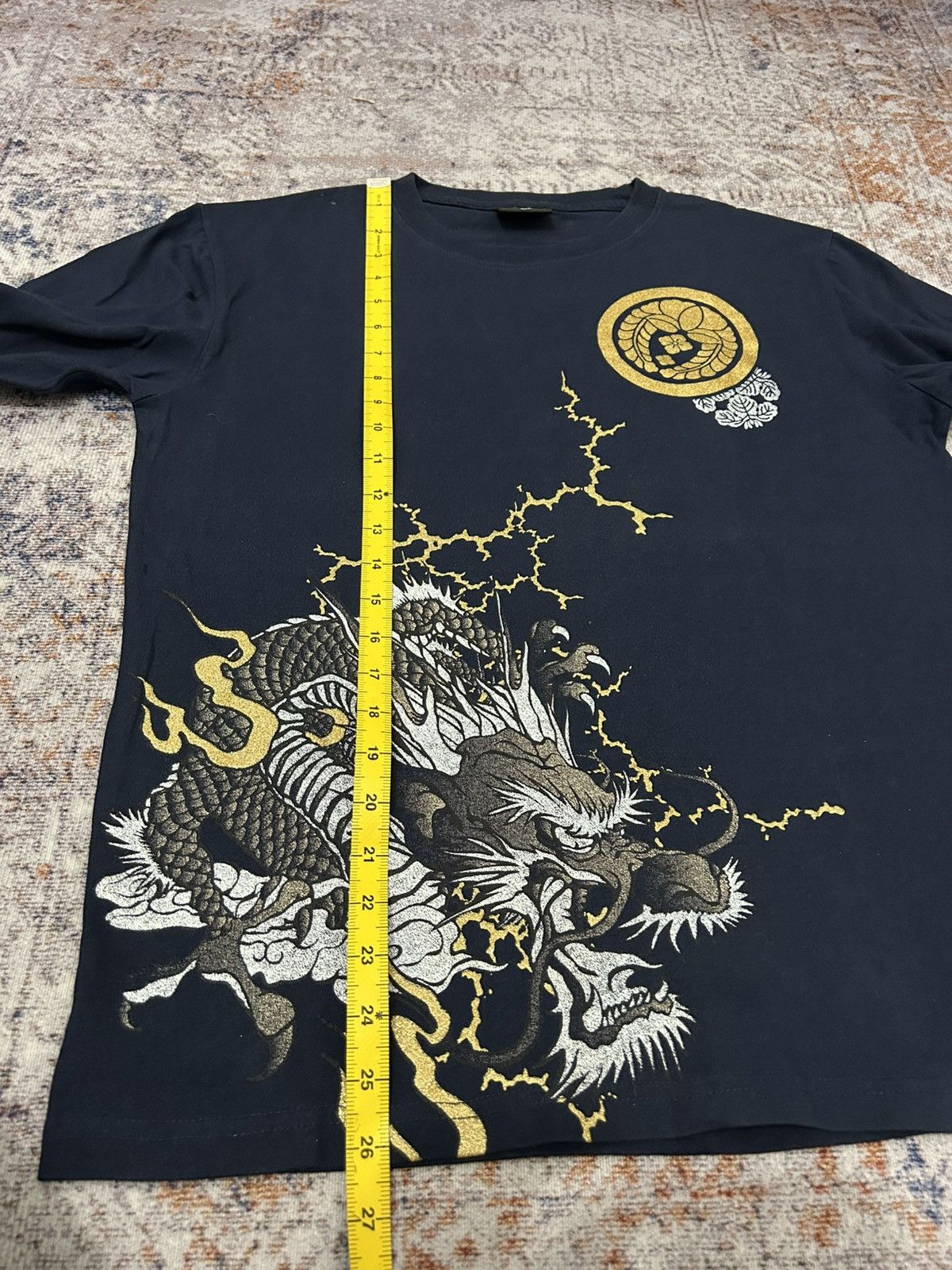 Karakuri Tamashii Bullet Noise Sukajan Dragon Japan Long Sleve Size US L / EU 52-54 / 3 - 11 Thumbnail